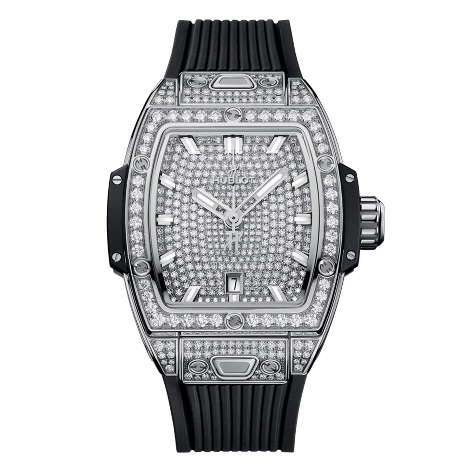 Reloj Hublot Spirit Of Big Bang Steel Full Pave 32 mm unisex 682.SX.9000.RX.1604