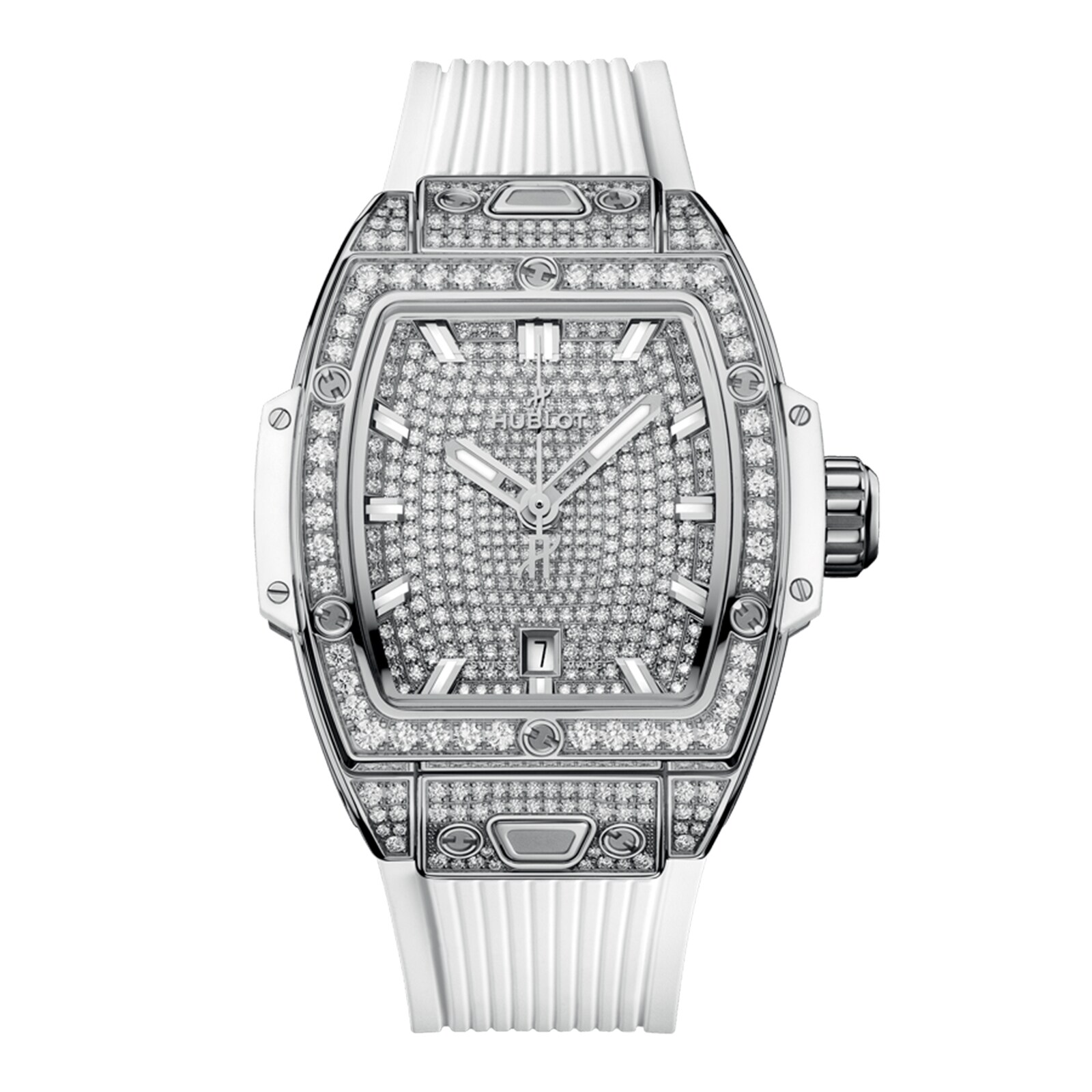 Reloj Hublot Spirit Of Big Bang Acero Blanco Full Pave 32mm unisex 682.SE.9000.RW.1604