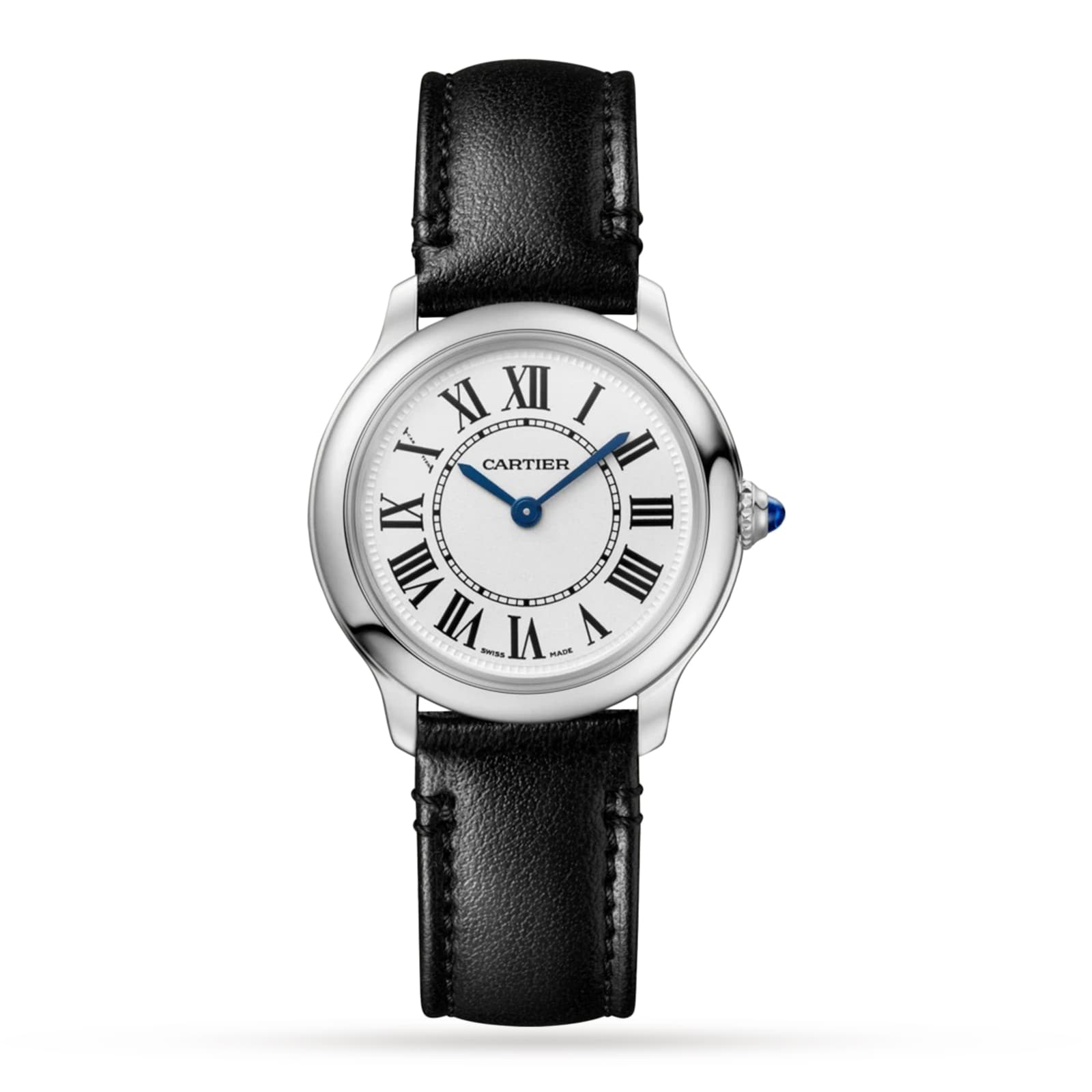 Reloj Cartier Ronde Must De Cartier 29mm Movimiento de Cuarzo de Alta Autonomia Acero WSRN0030