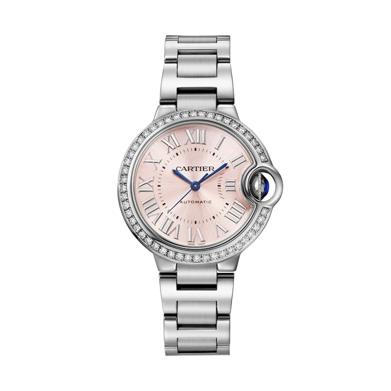 Reloj Cartier Ballon Bleu De Cartier Caja de acero con cuerda automatica de 33 mm W4BB0037