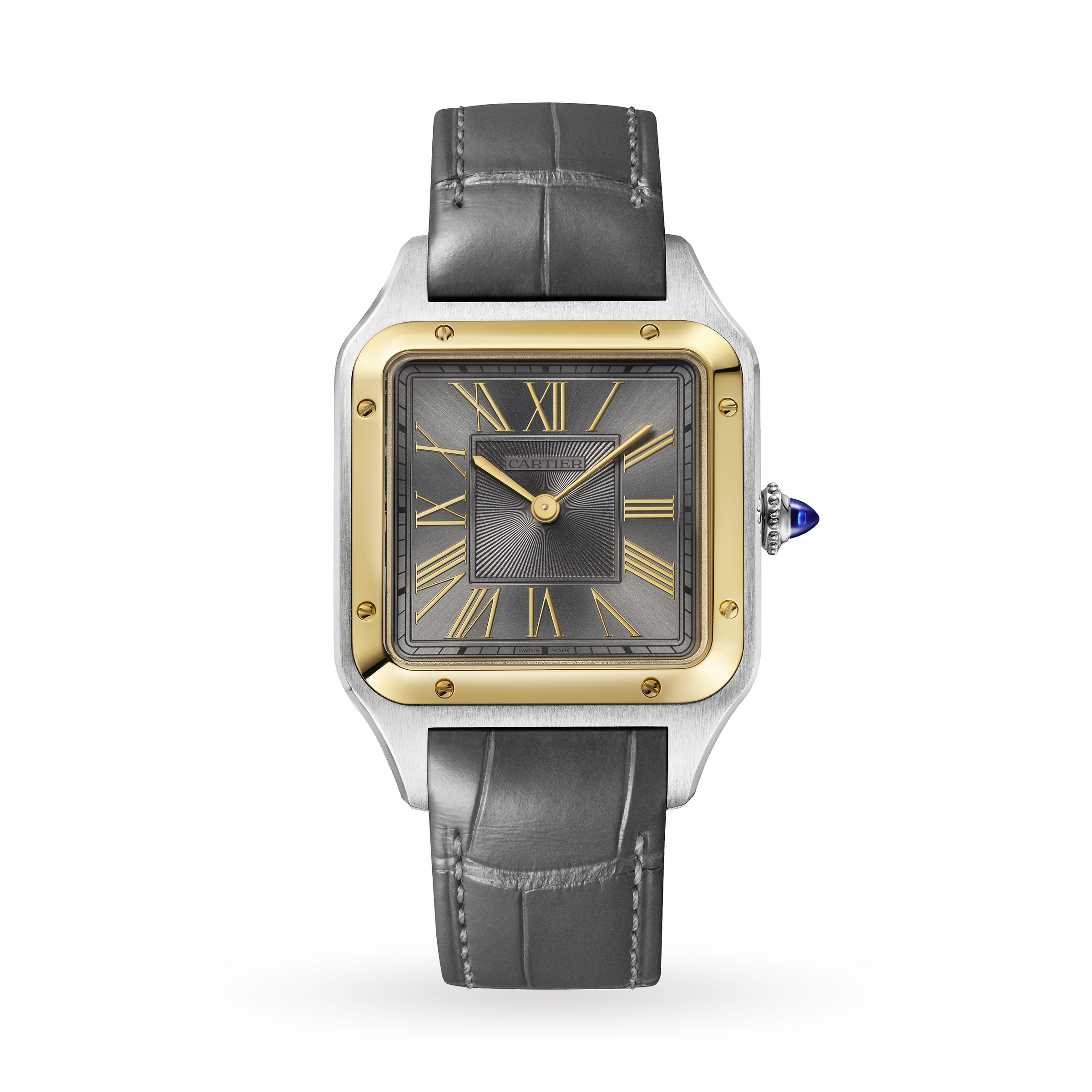 Reloj Cartier Santos-Dumont Grande Oro Amarillo Alta Autonomia Cuarzo W2SA0028