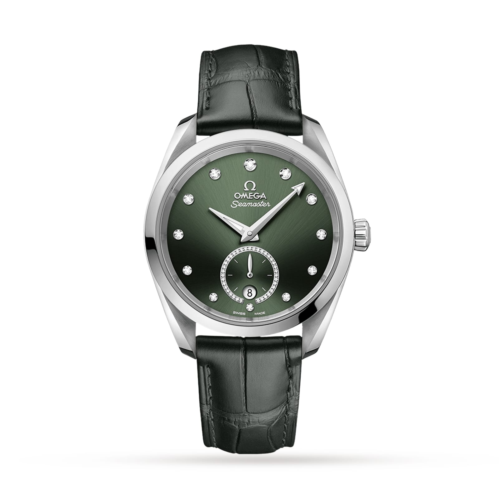 Reloj Omega Aquaterra 150m Co-Axial Master Collection para mujer con segundero pequeno de 38 mm O22013382060001