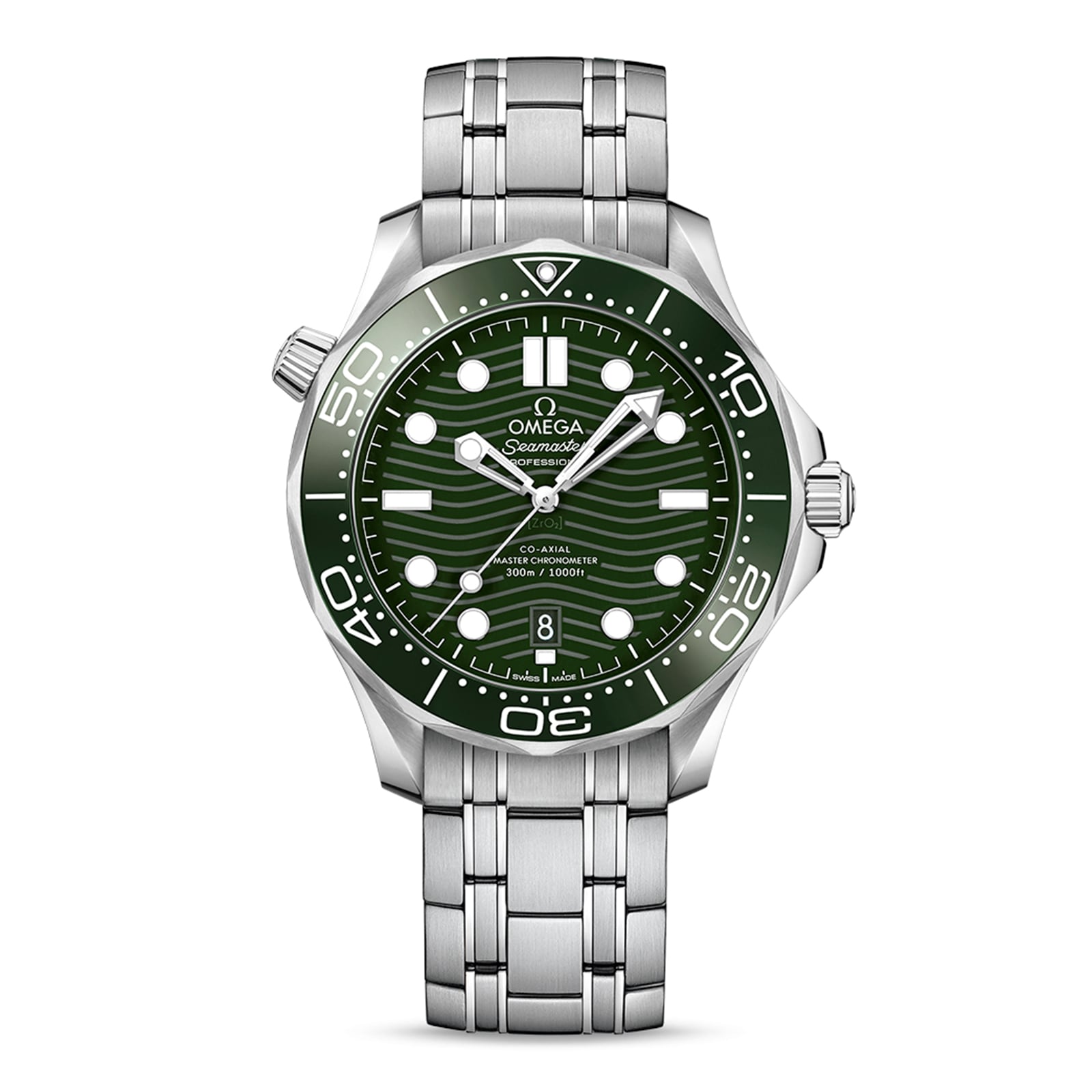 Reloj Omega Seamaster Diver 300m Co-Axial Master Chronometer 42mm para hombre verde O21030422010001