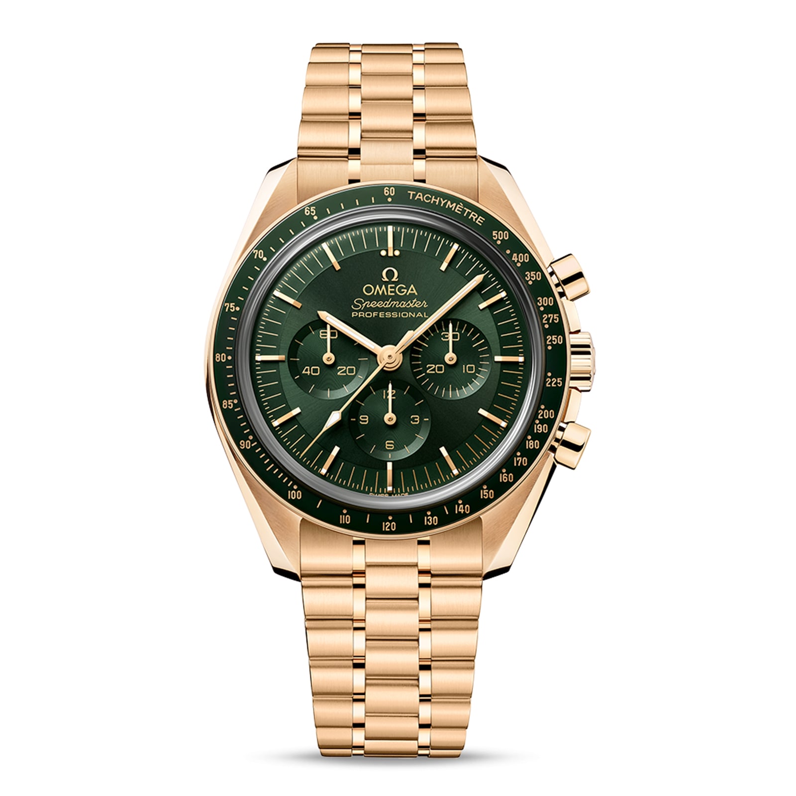 Reloj Omega Speedmaster Moonwatch Professional Co-Axial Master Chronometer Cronografo 42 mm Oro luna O31060425010001