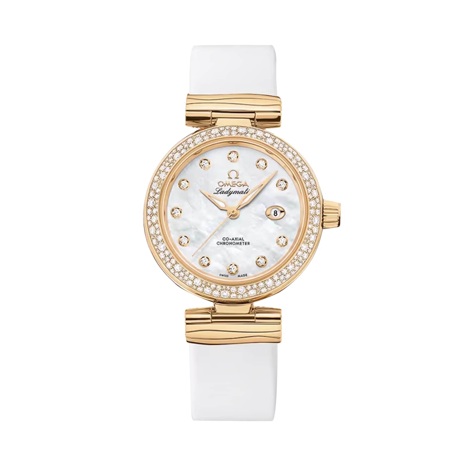Reloj Omega De Ville Ladymatic 34 mm para mujer Madreperla O42567342055007