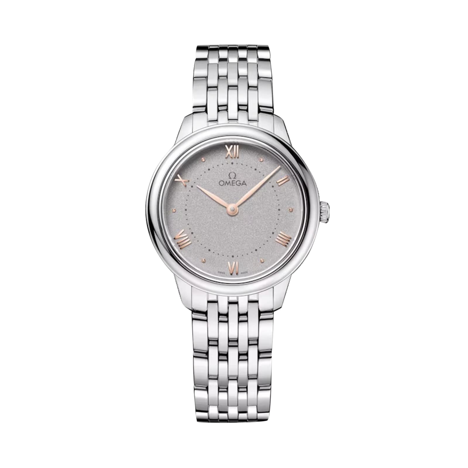 Reloj Omega De Ville Prestige de 30 mm para mujer gris O43410306006001