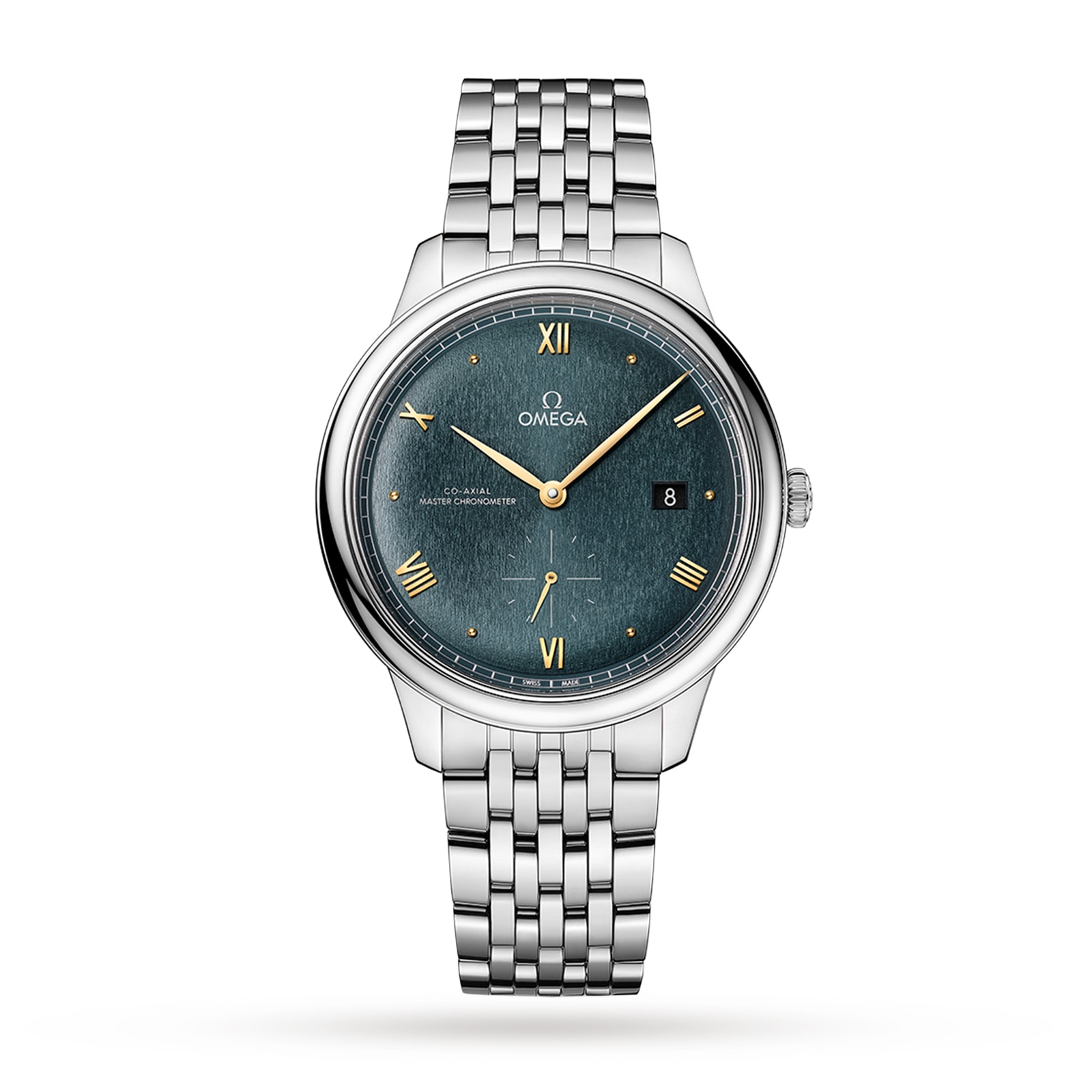 Reloj Omega De Ville Prestige Co-Axial Master Chronometer Small Seconds 41mm para hombre Verde O43410412010001