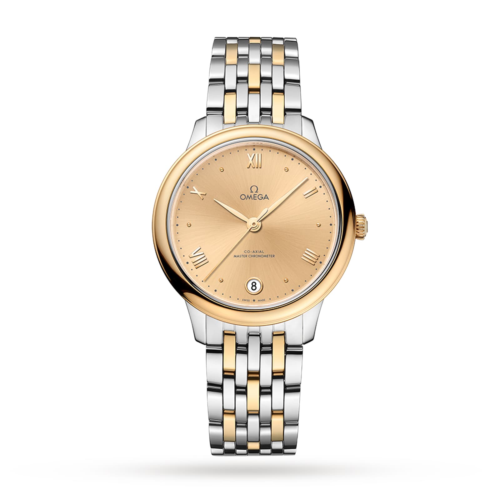 Reloj para mujer Omega De Ville Prestige Co-Axial Master Chronometer 34 mm Champan O43420342008001