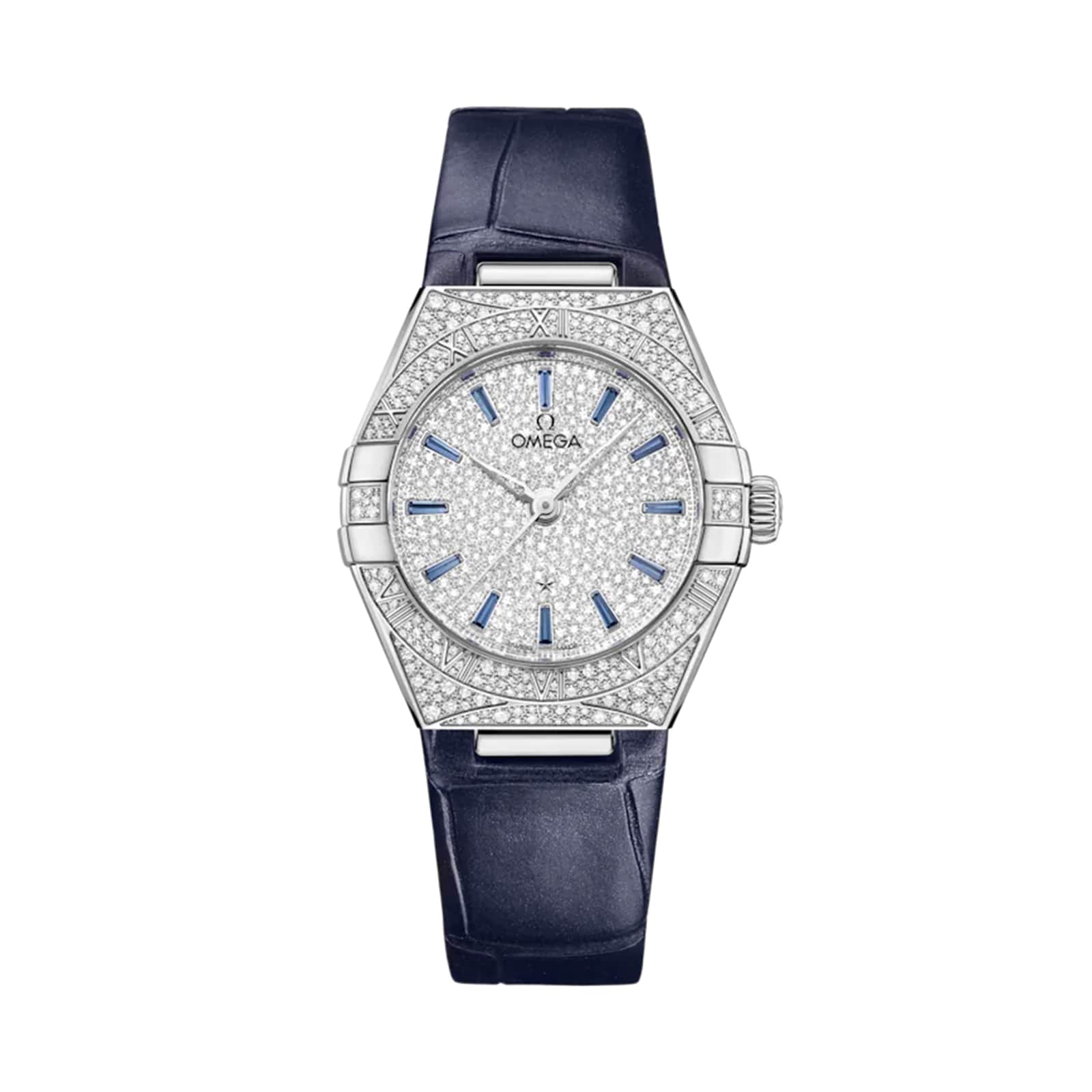 Reloj Omega Constellation de 29 mm para mujer, plateado, O13158292099003