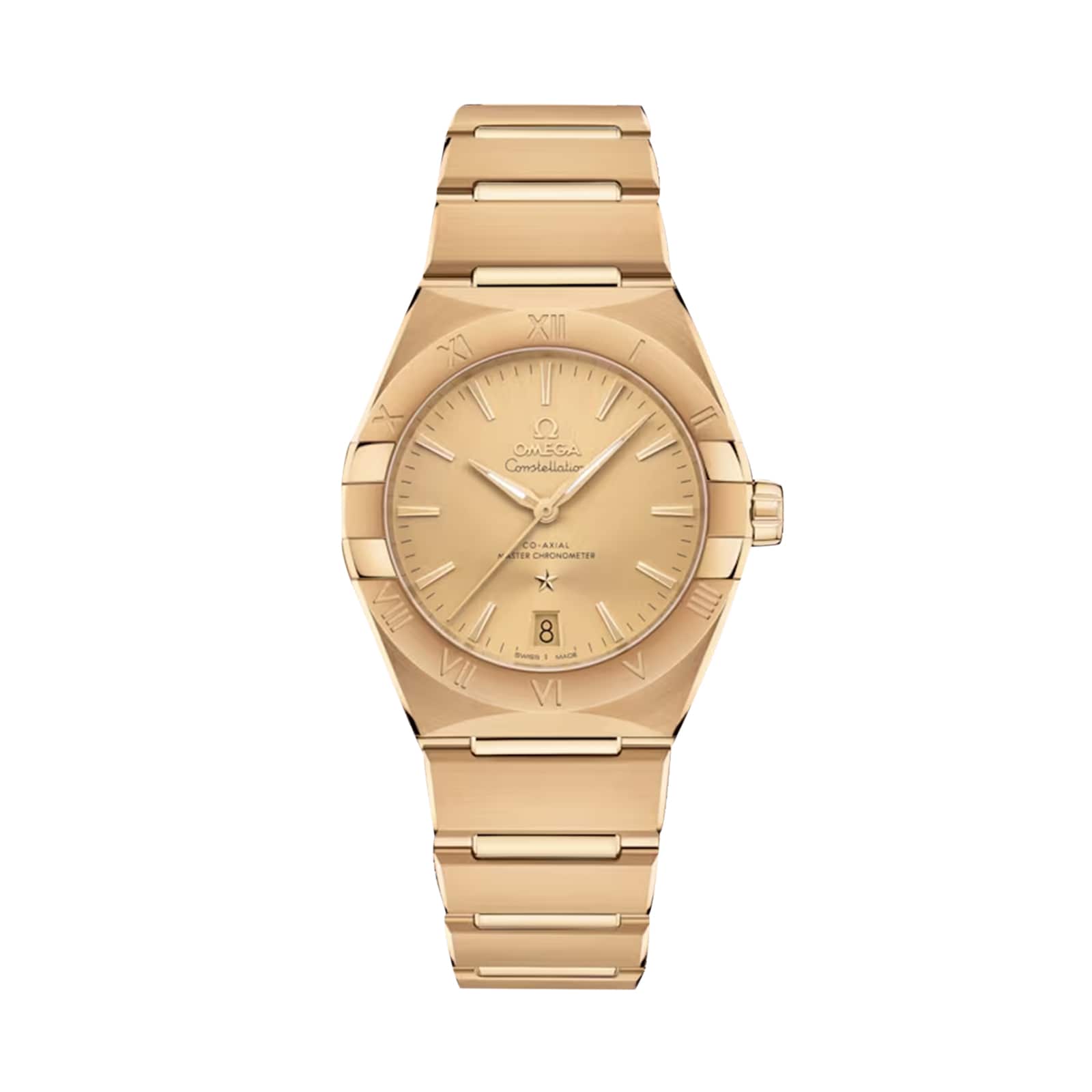 Reloj unisex Omega Constellation 36 mm dorado O13150362008001
