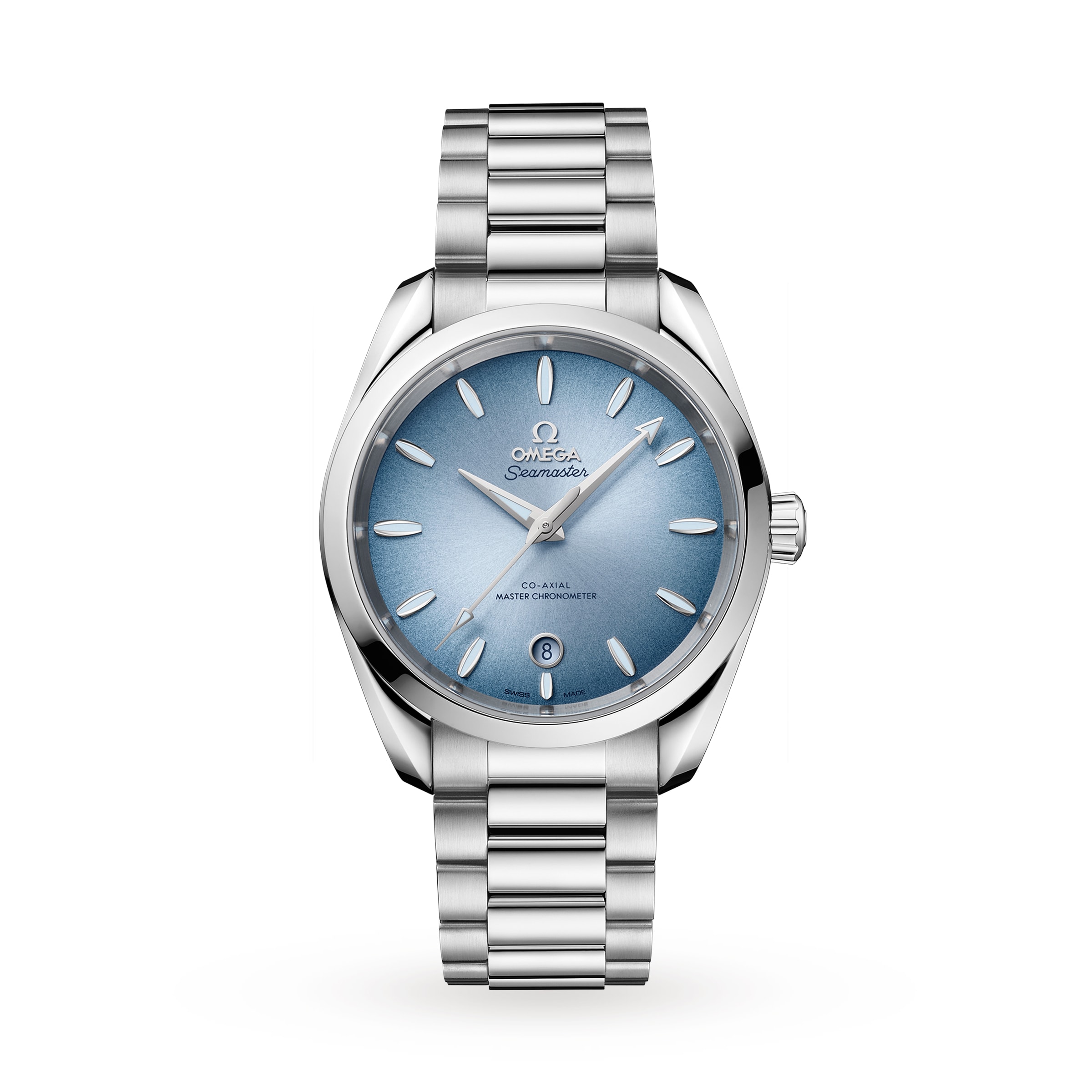 Reloj Omega Seamaster Aqua Terra 150M Co-Axial Master Cronometro 38 mm Azul verano O22010382003004