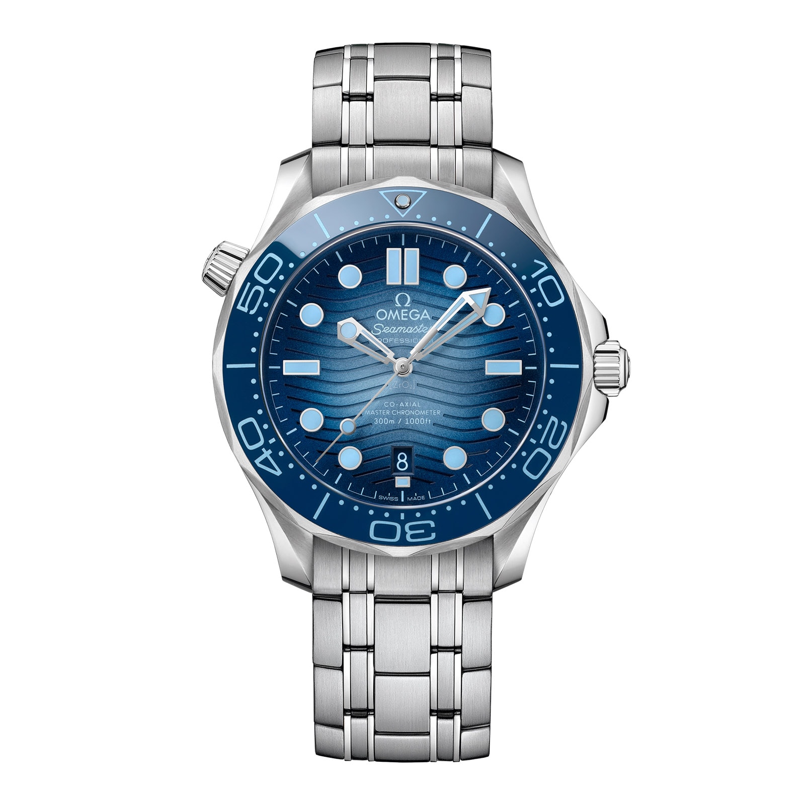 Reloj Omega Seamaster Diver 300M Co-Axial Master Cronometro 42 mm Azul verano O21030422003003