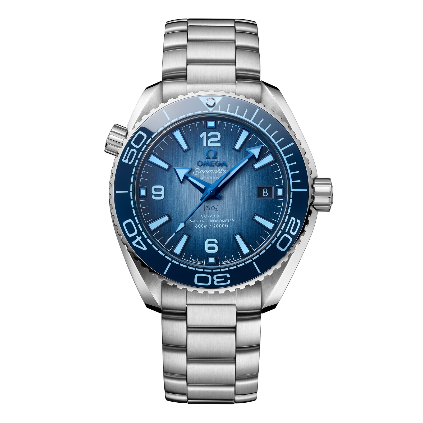 Reloj Omega Seamaster Planet Ocean 600M Co-Axial Master Cronometro 39,5 mm Azul verano O21530402003002