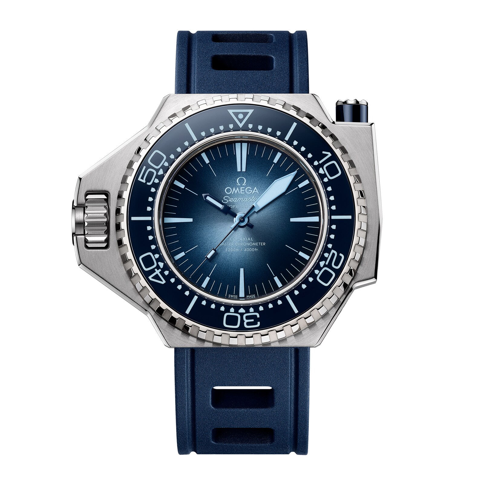 Reloj Omega Seamaster Ploprof 1200M Co-Axial Master Cronometro 55 X 45 mm Azul verano O22732552103001