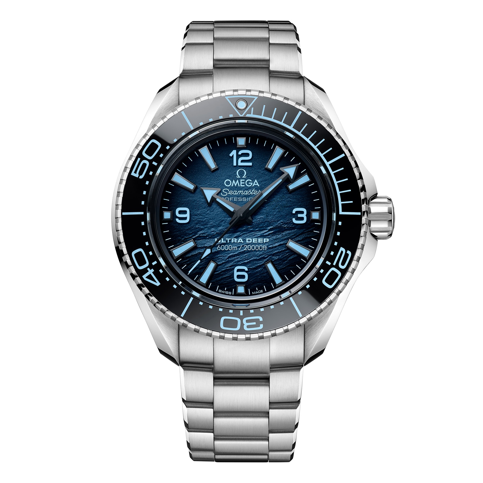 Reloj Omega Seamaster Planet Ocean 6000M Co-Axial Master Cronometro 45,5 mm Azul verano O21530462103002
