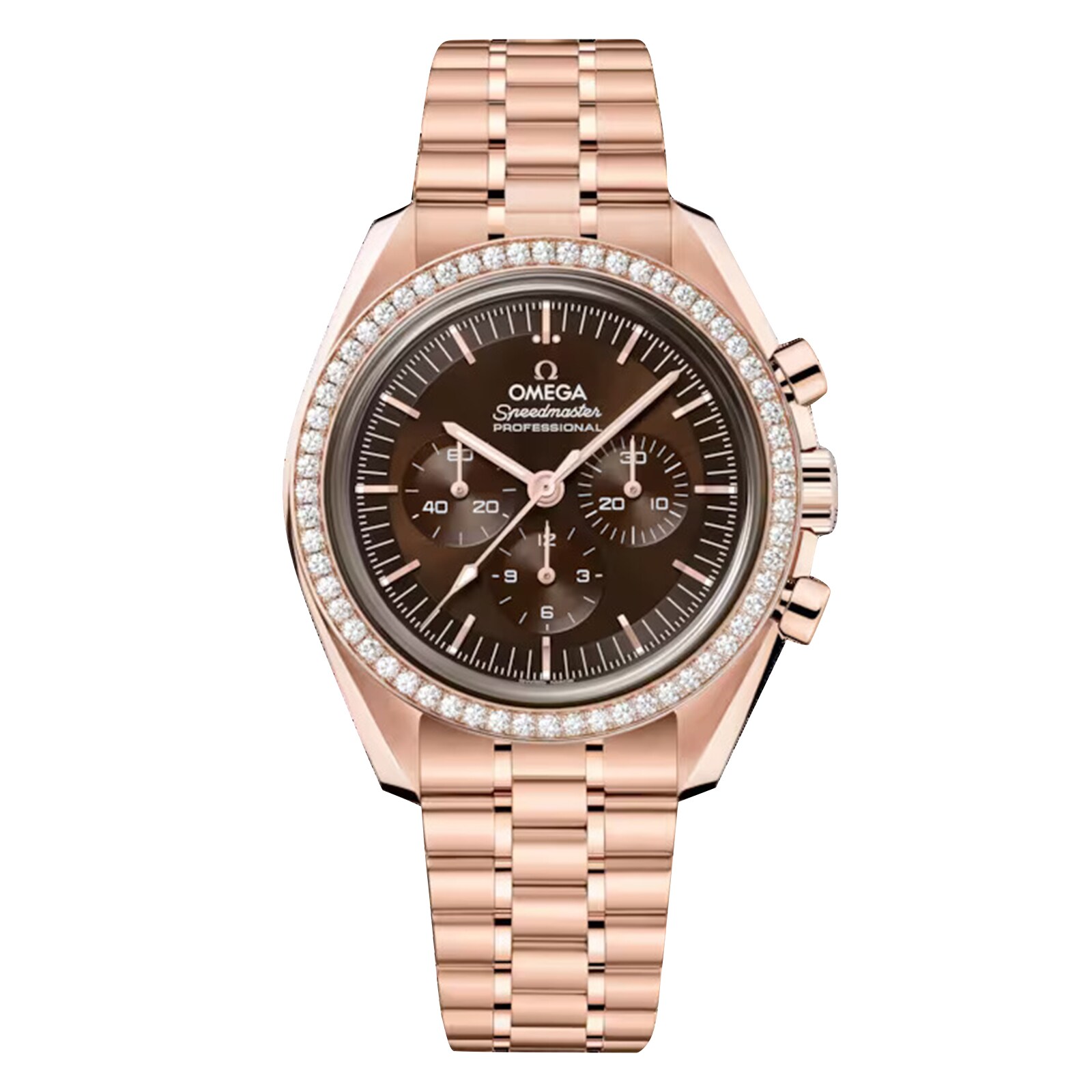Reloj Omega Speedmaster Moonwatch Professional 42mm para hombre Sedna Gold O31055425013001