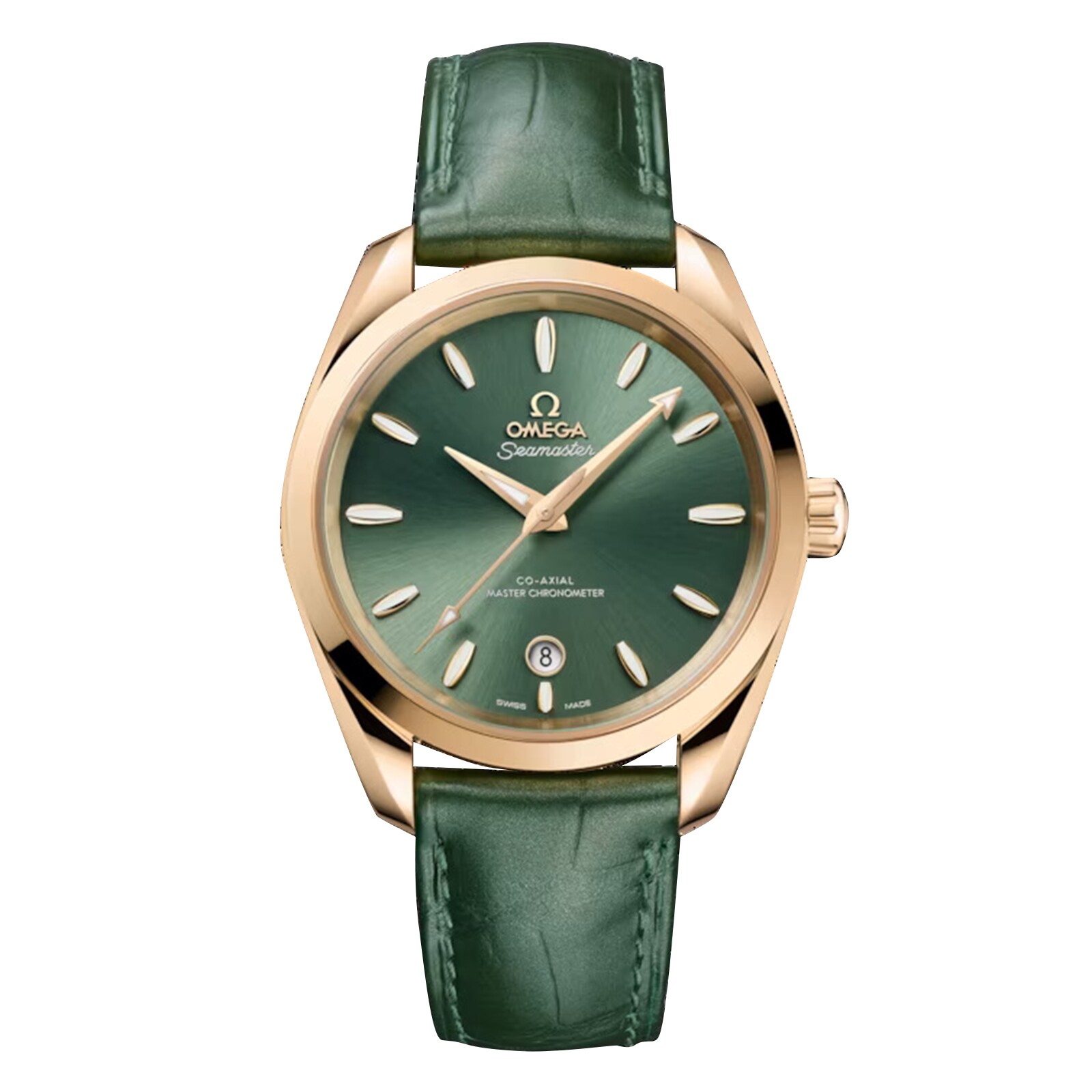 Reloj Omega Seamaster Aqua Terra Shades de 38 mm para mujer, verde, O22053382010001
