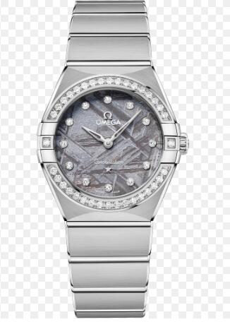 Reloj Omega Constellation de 29 mm para mujer, color rosa O13155292099006