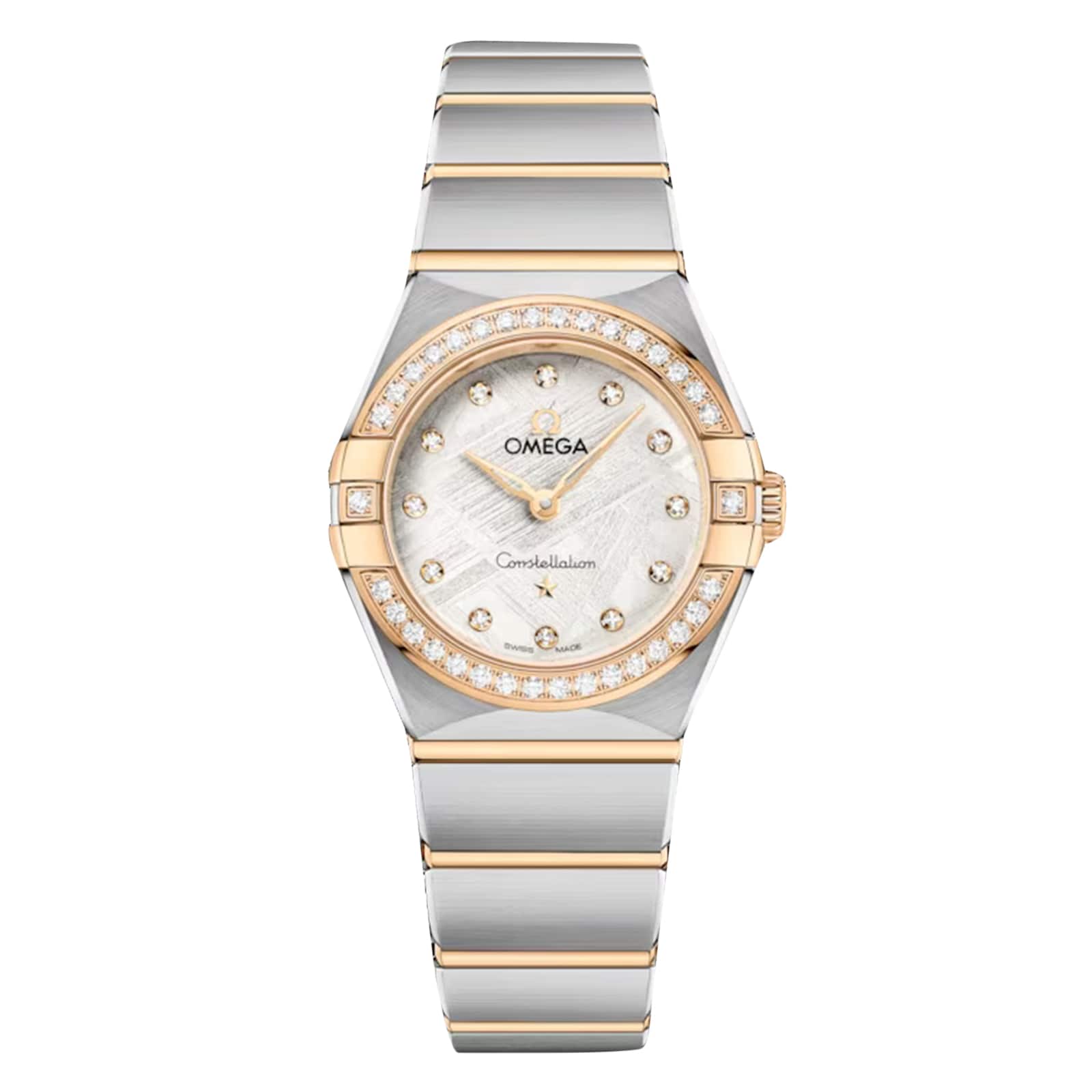 Reloj Omega Constellation de 25 mm para mujer gris O13125256099002
