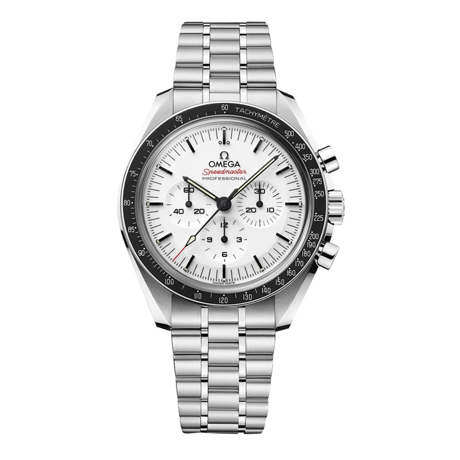 Reloj Omega Speedmaster Moonwatch Professional 42mm para hombre blanco O31030425004001