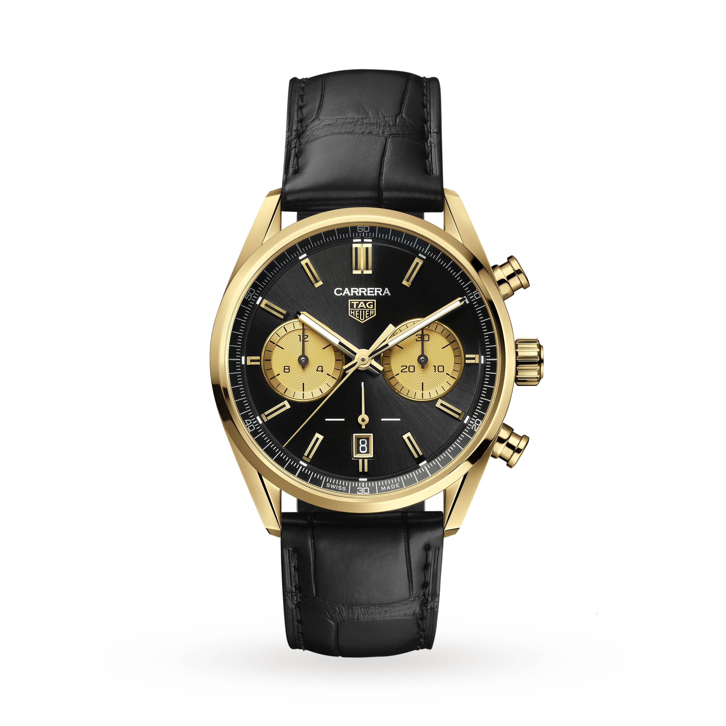 Reloj TAG Heuer Carrera Cronografo Oro 42mm CBN2044.FC8313