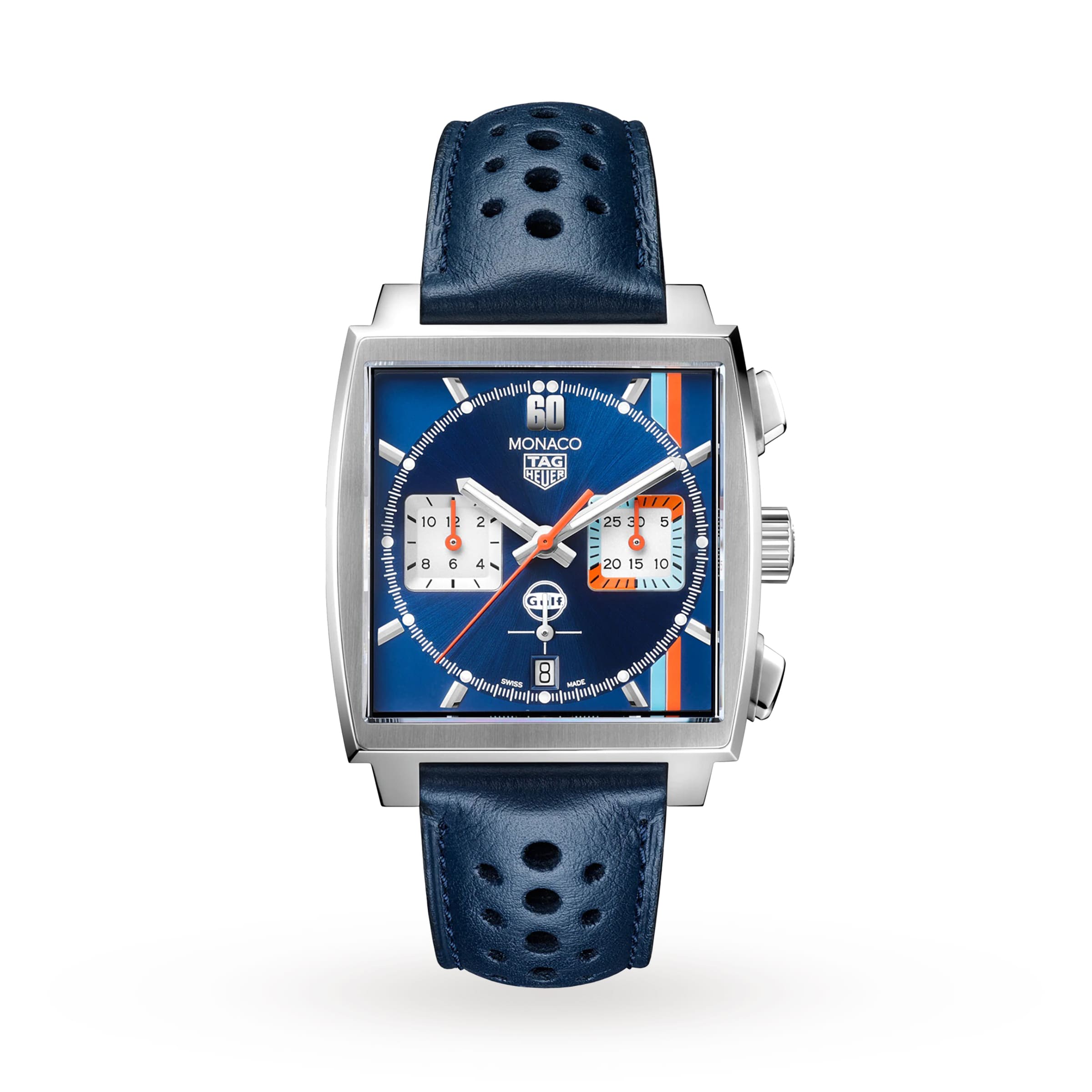 Reloj TAG Heuer Monaco Gulf Edicion especial 39 mm para hombre CBL2115.FC6494