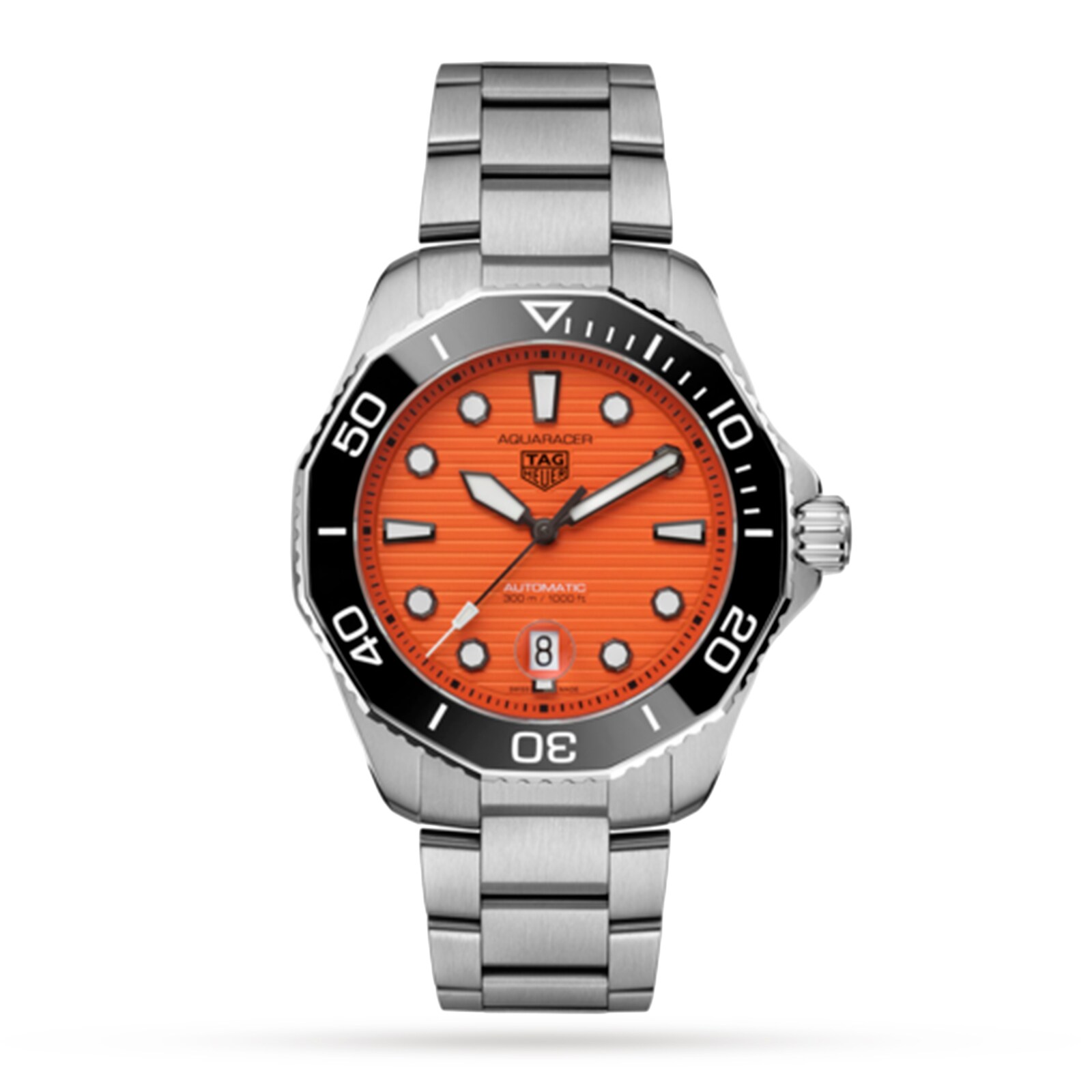 Reloj TAG Heuer Aquaracer Professional 300 43 mm naranja Diver para hombre WBP201F.BA0632