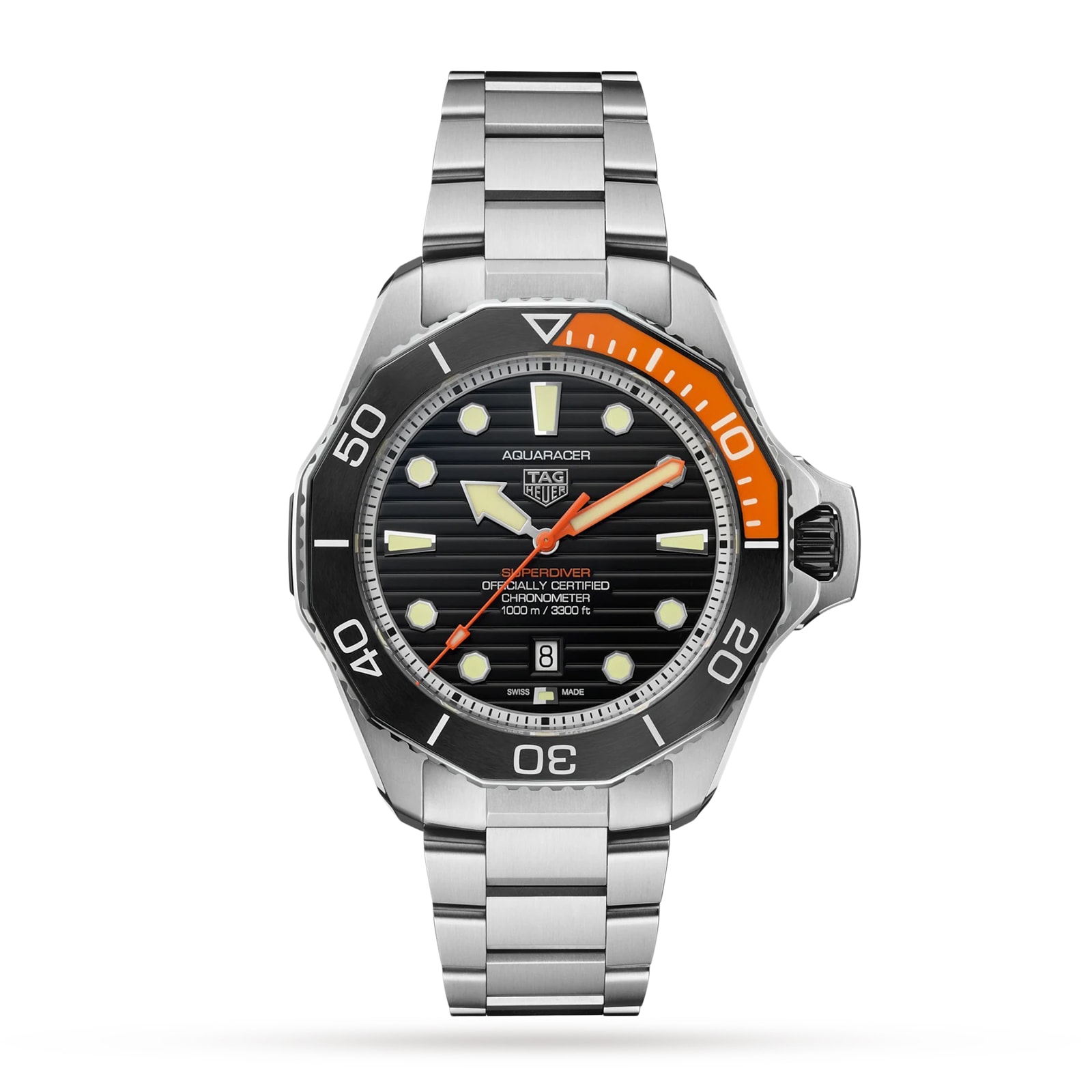Reloj TAG Heuer Aquaracer Professional Superdiver 45 mm para hombre WBP5A8A.BF0619