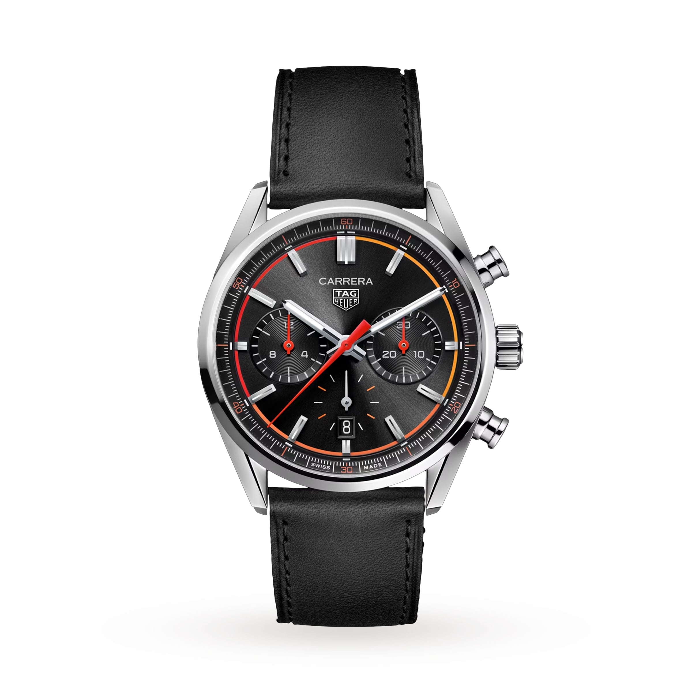 Reloj TAG Heuer Carrera Cronografo 42mm para hombre Negro CBN201C.FC6542