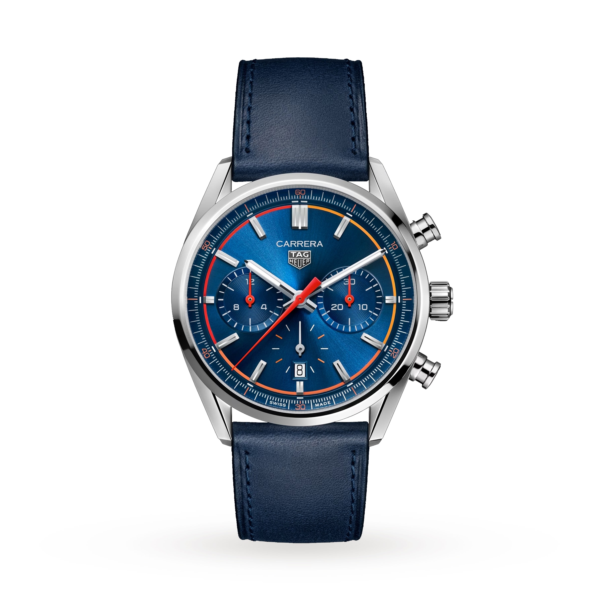 Reloj TAG Heuer Carrera Cronografo 42 mm para hombre azul CBN201D.FC6543