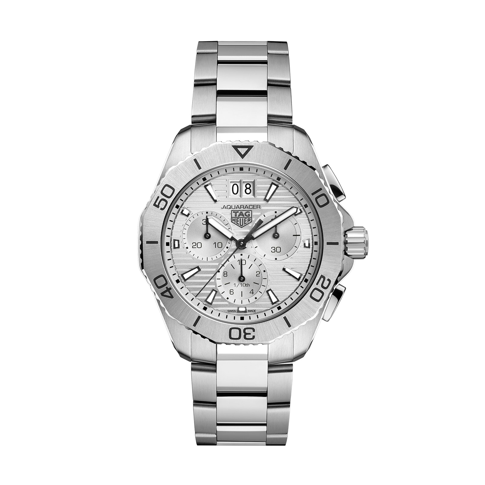 Reloj TAG Heuer Aquaracer Cronografo 40mm para hombre Gris CBP1111.BA0627