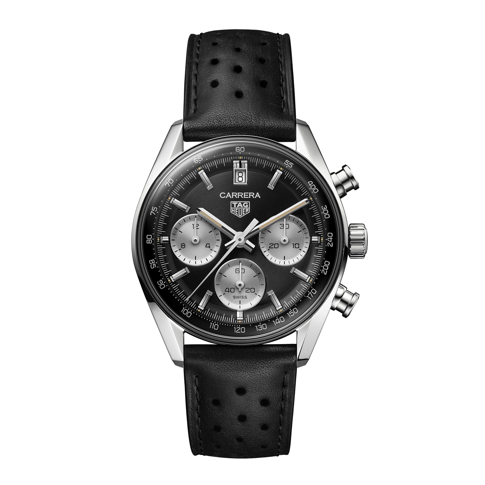 Reloj TAG Heuer Carrera Cronografo 39mm para hombre Negro CBS2210.FC6534