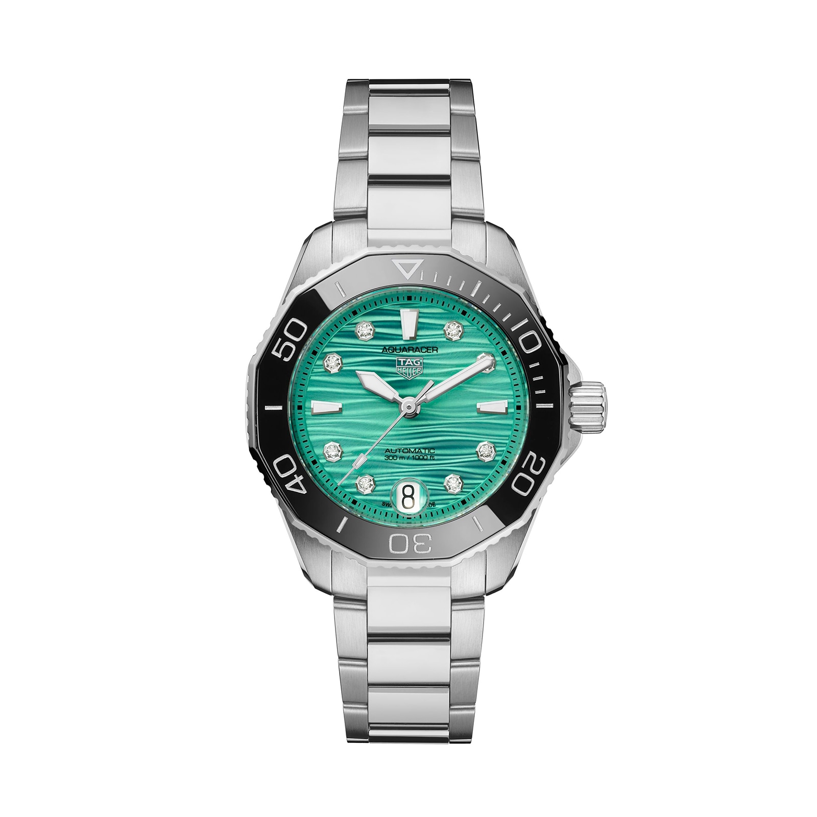 Reloj TAG Heuer Aquaracer Professional 300 36 mm para mujer Turquesa WBP231K.BA0618