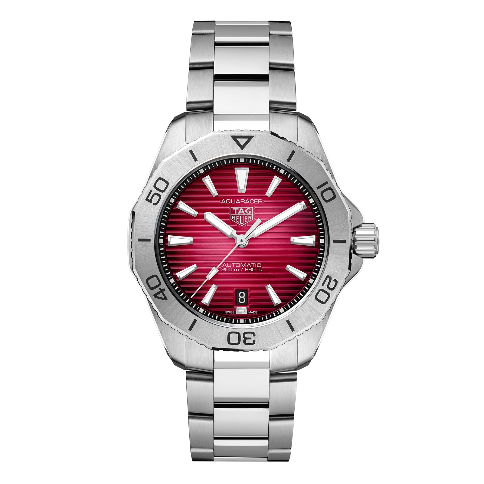Reloj TAG Heuer Aquaracer Professional 200 40mm para hombre Rojo WBP2114.BA0627