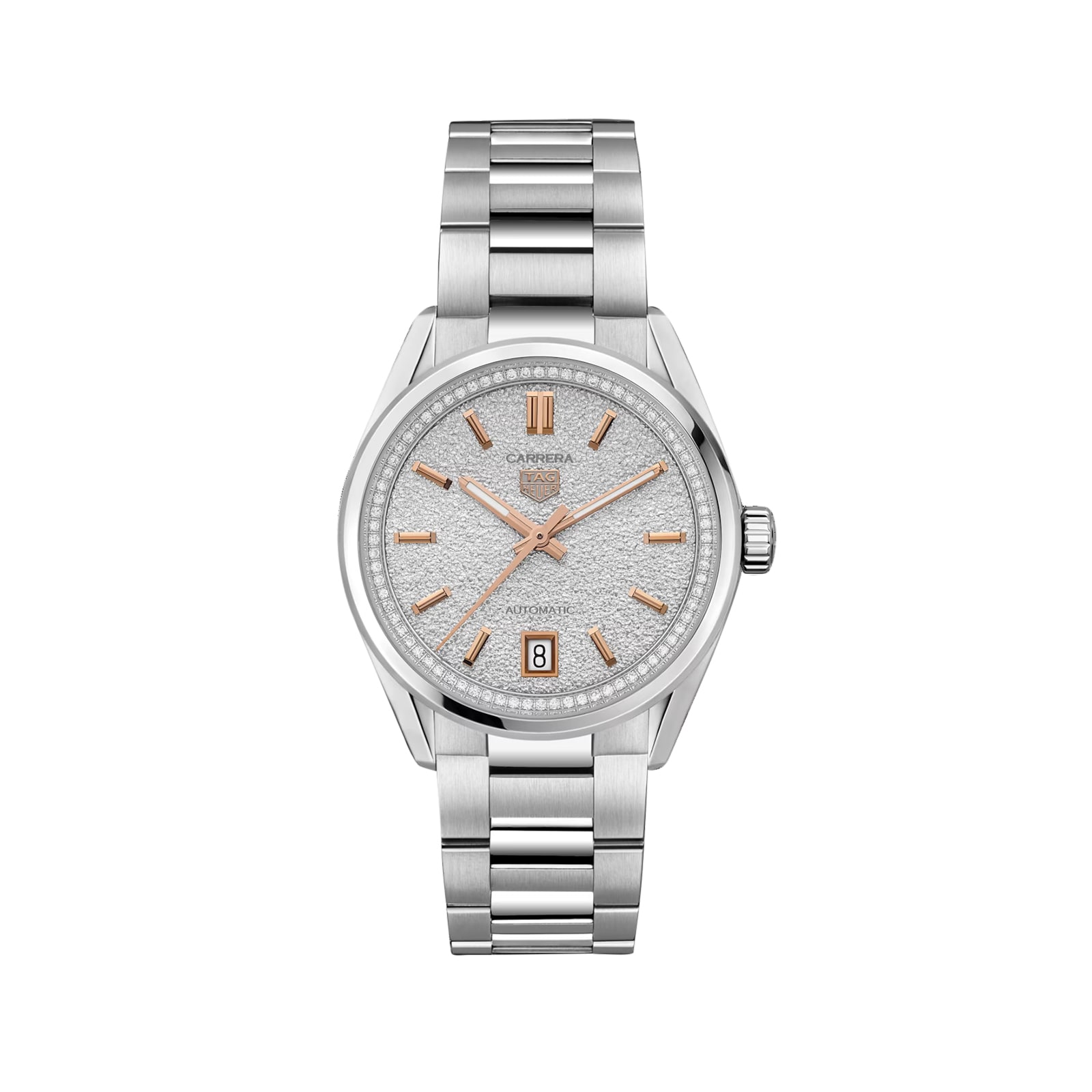 Reloj TAG Heuer Carrera 36 mm para mujer Diamantes Plata WBN231B.BA0001