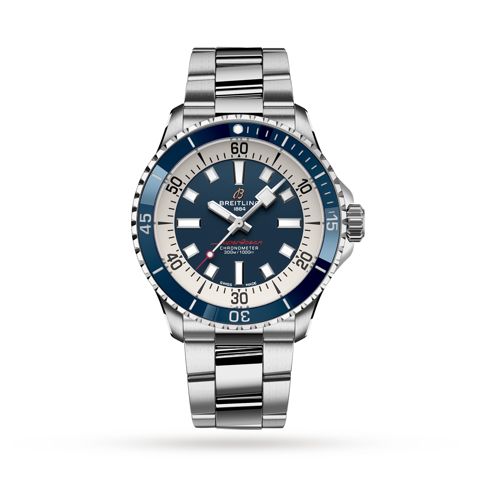Reloj Breitling Superocean Automatico 42 de acero inoxidable A17375E71C1A1