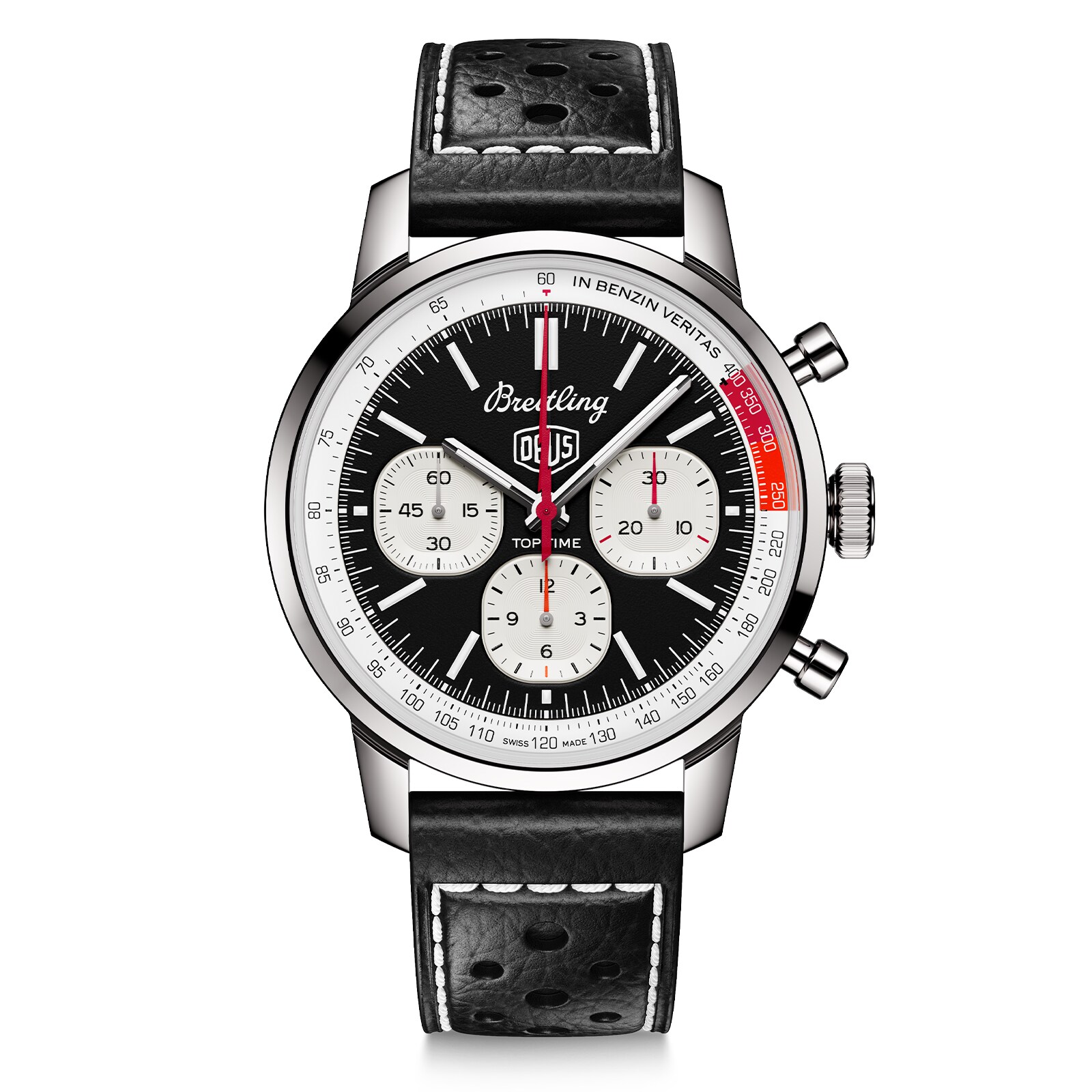 Reloj Breitling Top Time B01 Deus 41mm para hombre Cuero AB01765A1B1X1