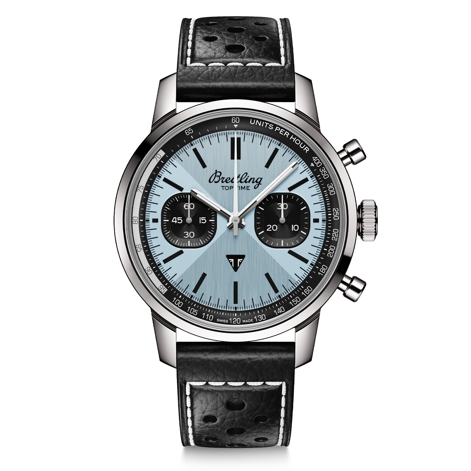 Reloj Breitling Top Time B01 Triumph 41mm para hombre Cuero AB01764A1C1X1