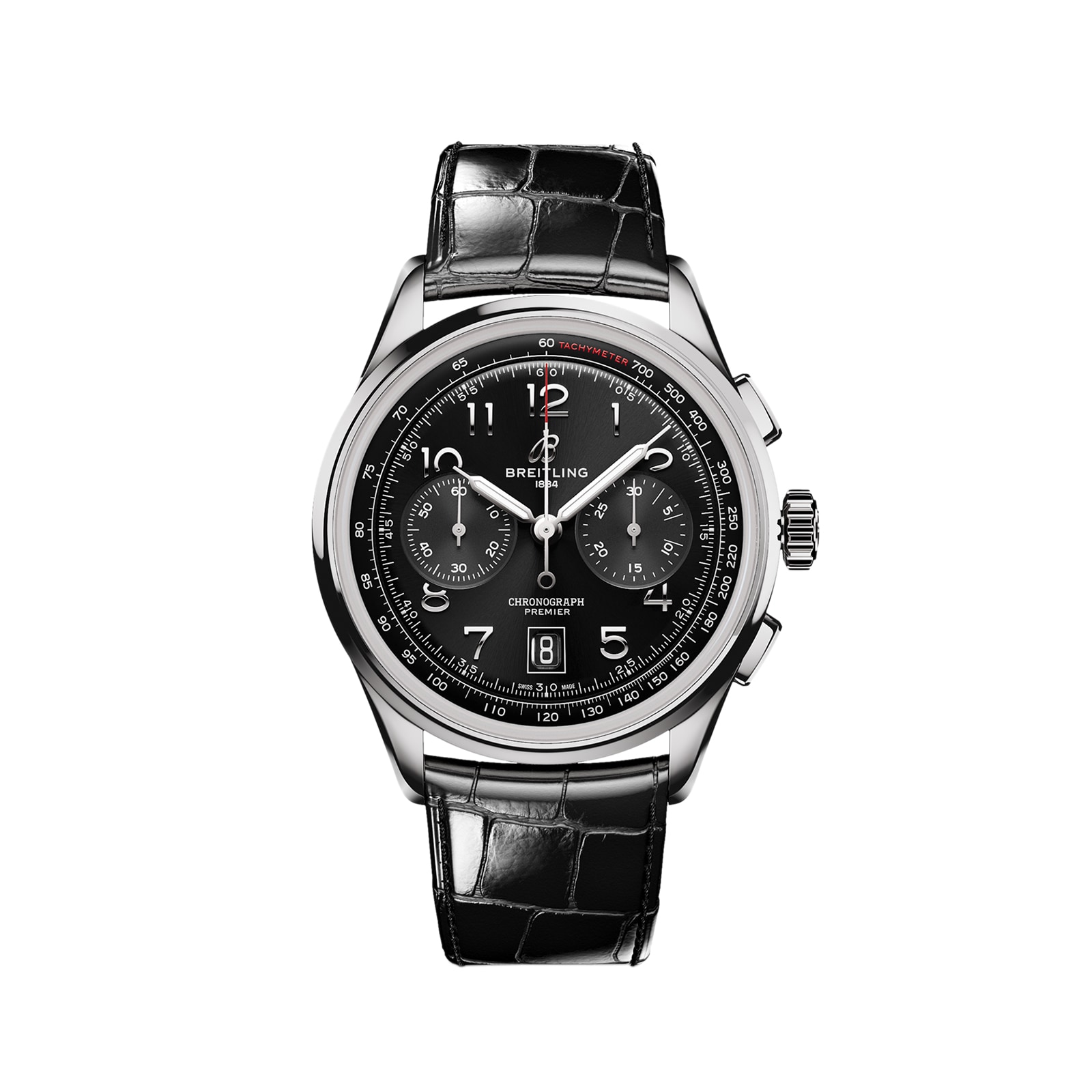 Reloj Breitling Premier B01 Cronografo 42mm para hombre Negro AB0145221B1P1
