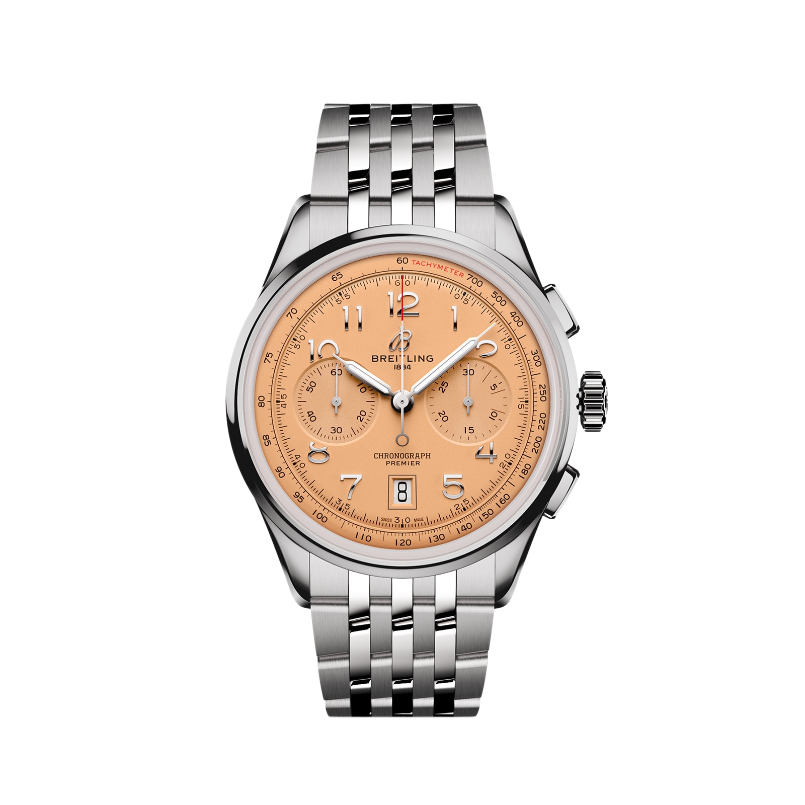 Reloj Breitling Premier B01 Cronografo 42mm para hombre Cobre Acero inoxidable AB0145331K1A1