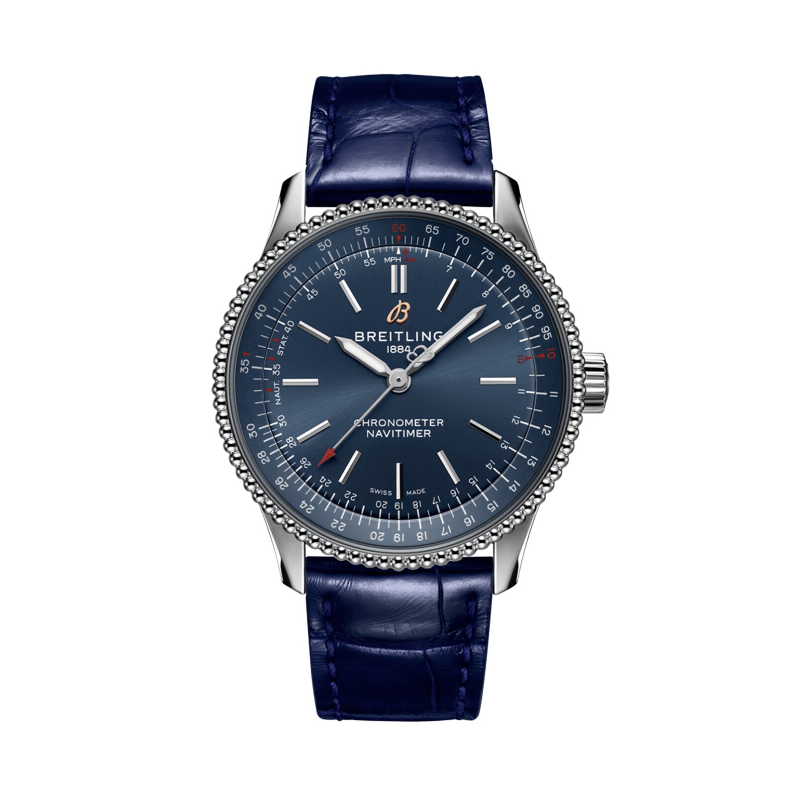 Reloj Breitling Navitimer 35mm para hombre azul A17395161C1P2