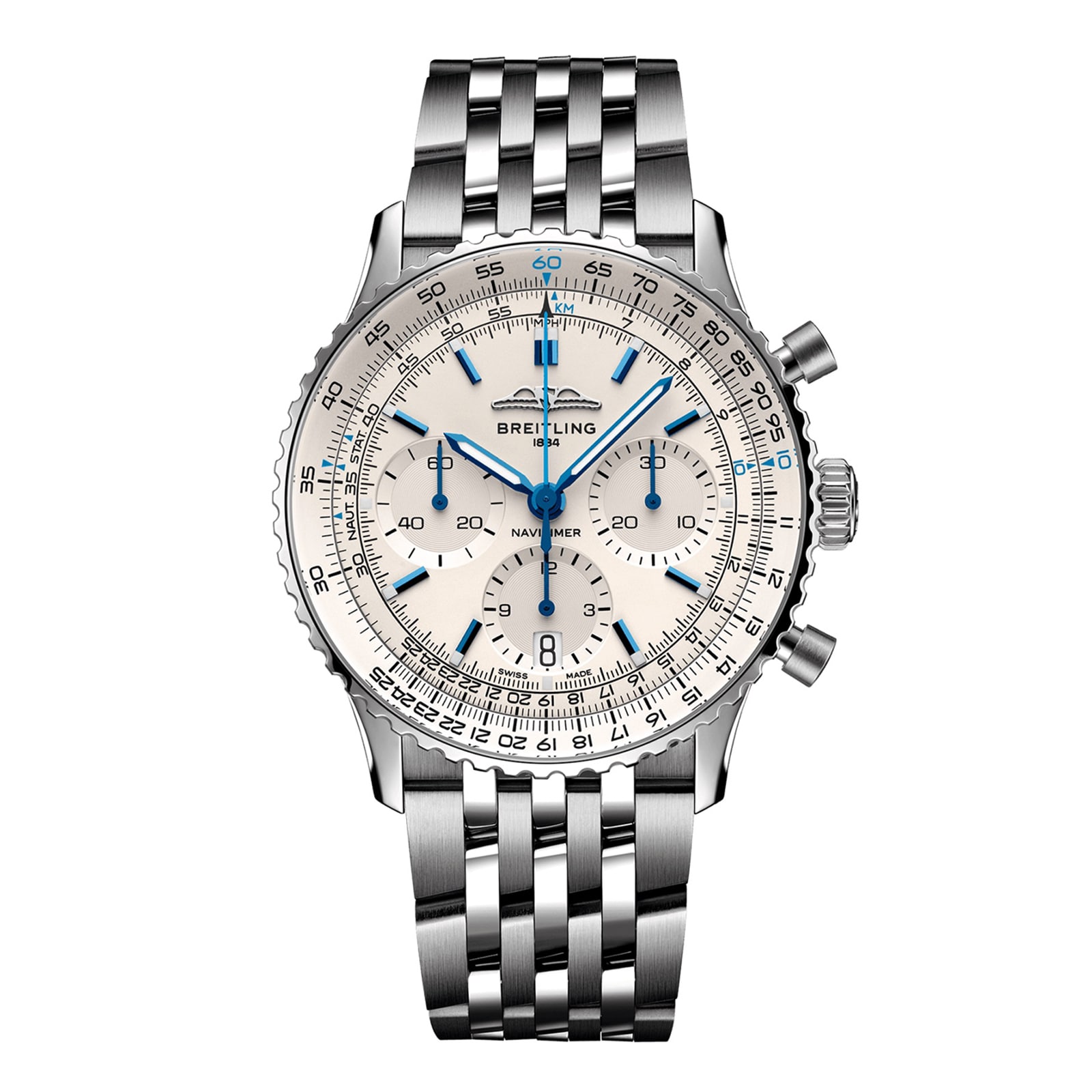 Reloj Breitling Navitimer Cronografo 41mm para hombre Blanco AB0139A71G1A1