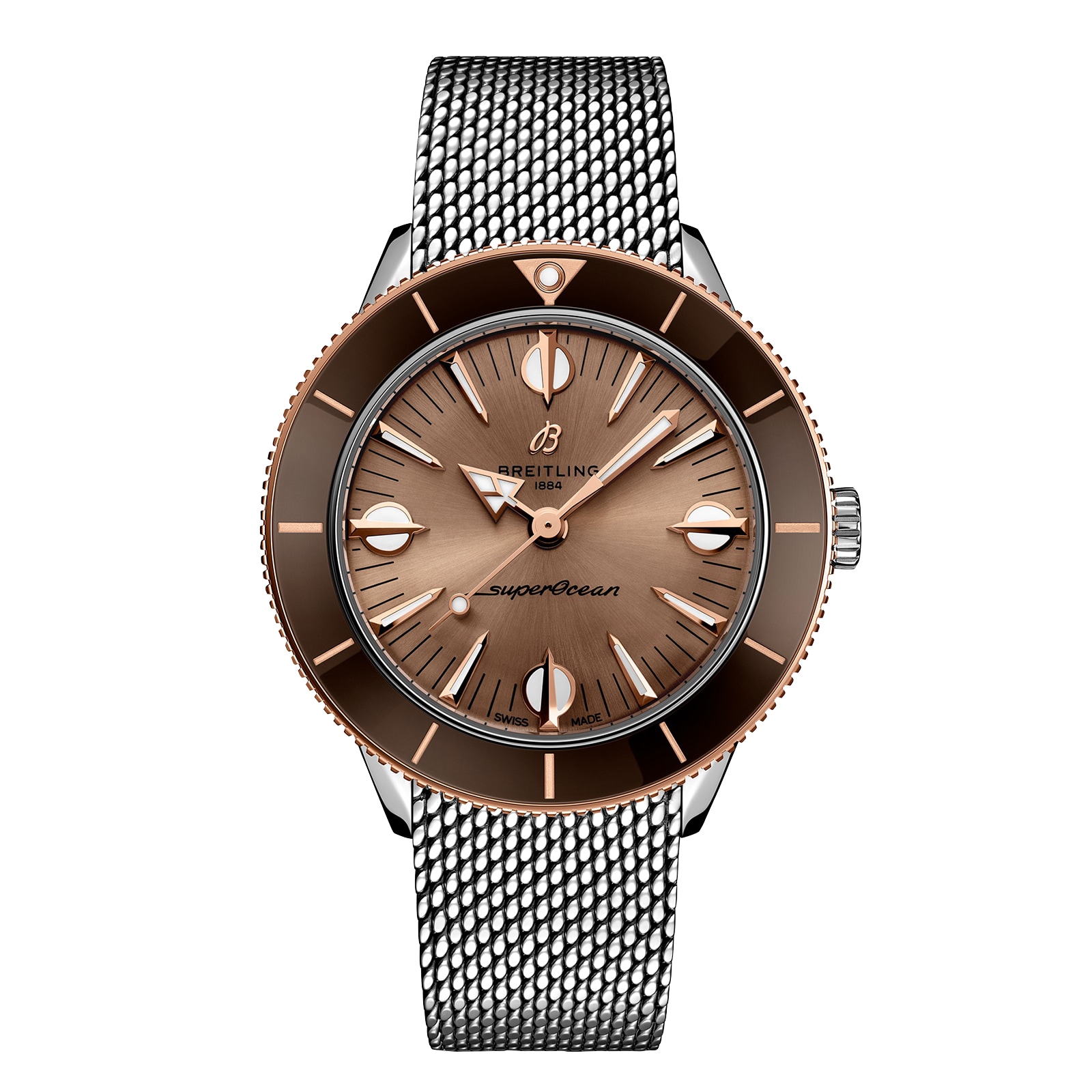 Reloj Breitling Superocean Heritage '57 Highlands Capsule 38 mm para hombre Marron 2 correas U10340E31A1A1
