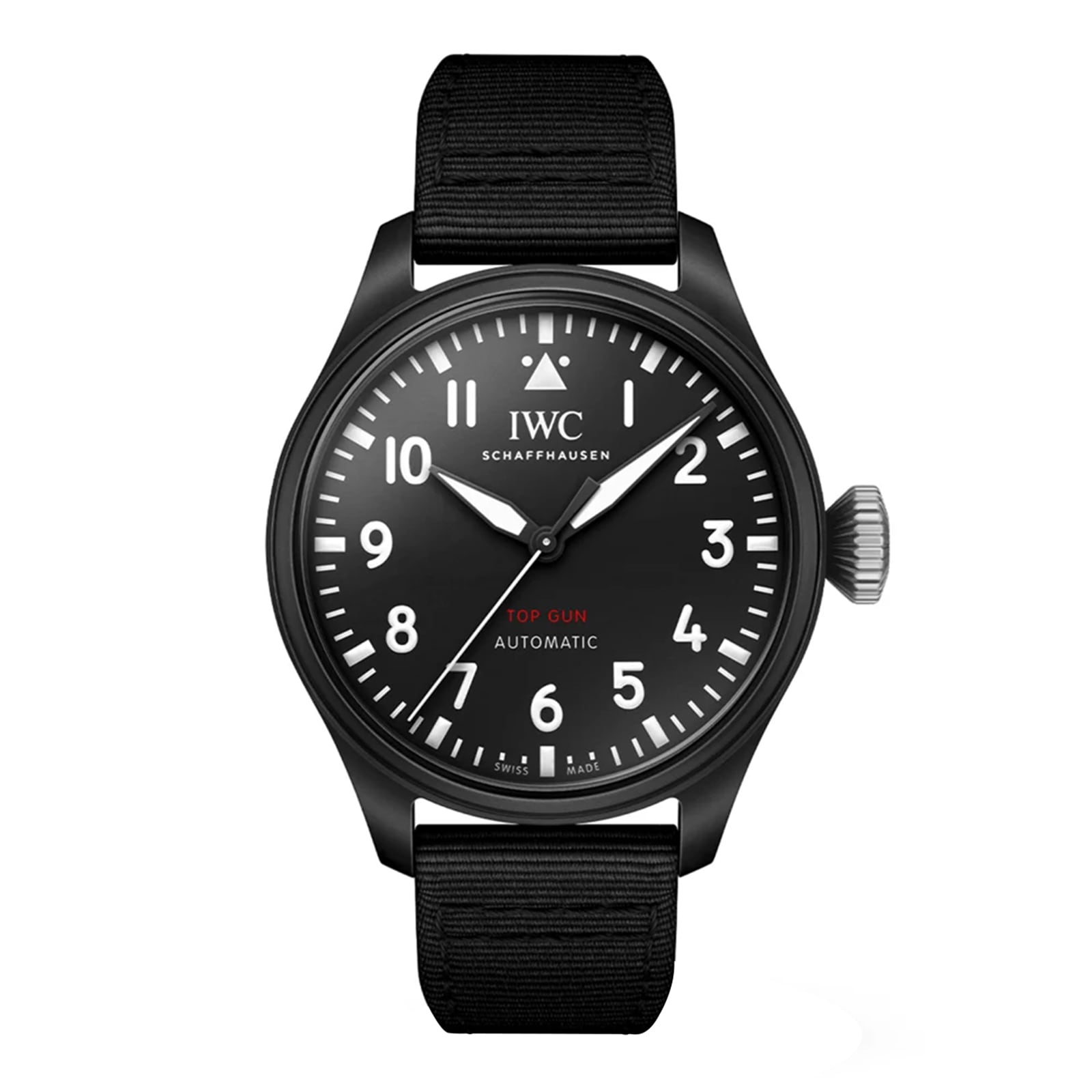 Reloj IWC Big Pilot Top Gun 43mm para hombre negro IW329801