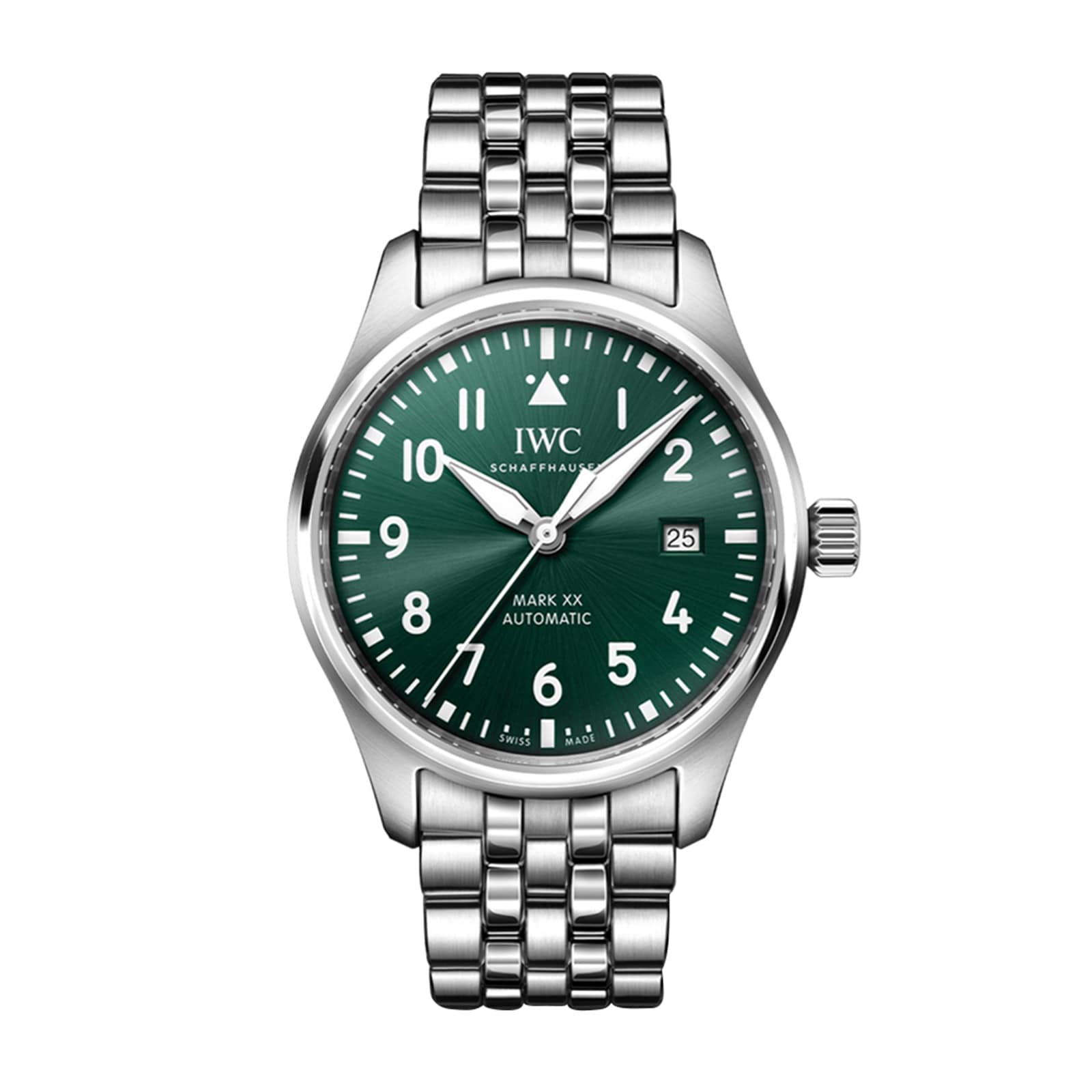 Reloj IWC Pilot's Mark XX 40mm para hombre verde IW328206