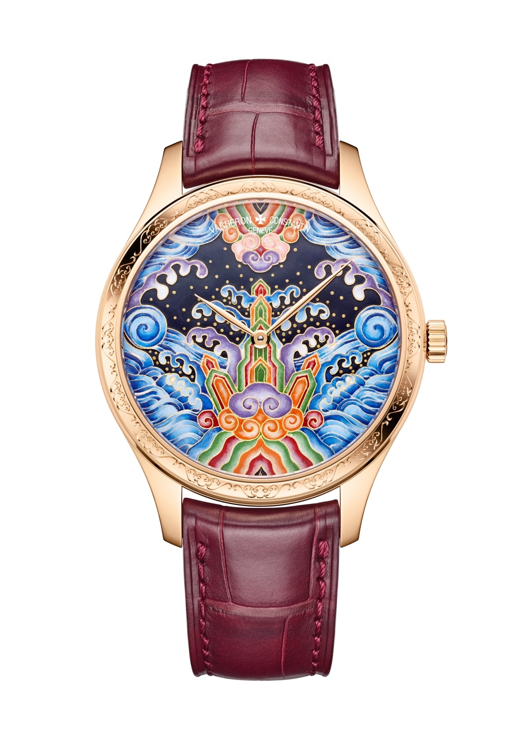 Vacheron Constantin Metiers d\'Art 2400A/000R-H024 Homenaje a Simbolos Tradicionales - Flujo Eterno Oro Rosa