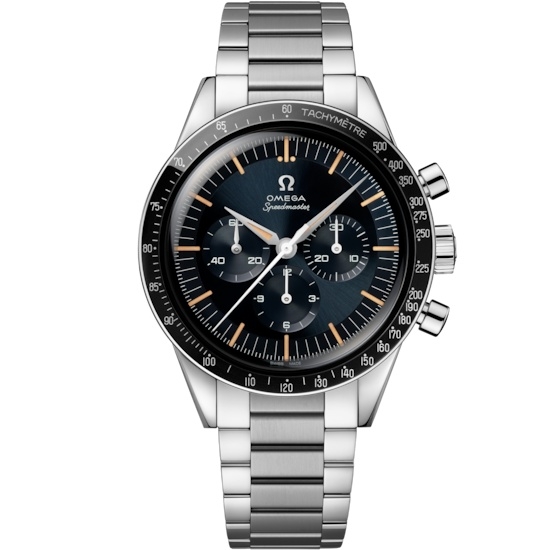Omega Speedmaster First Omega in Space Master Chronometer 310.30.40.50.06.001 Acero Inoxidable Azul-Gris Pulsera