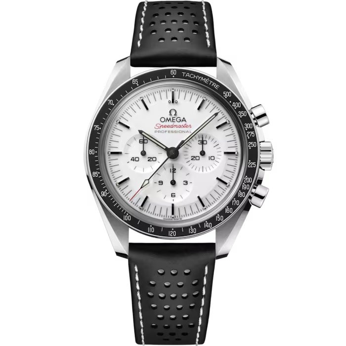 Omega Speedmaster Professional Moonwatch 3861 310.32.42.50.04.002 Acero Inoxidable Blanco Zafiro