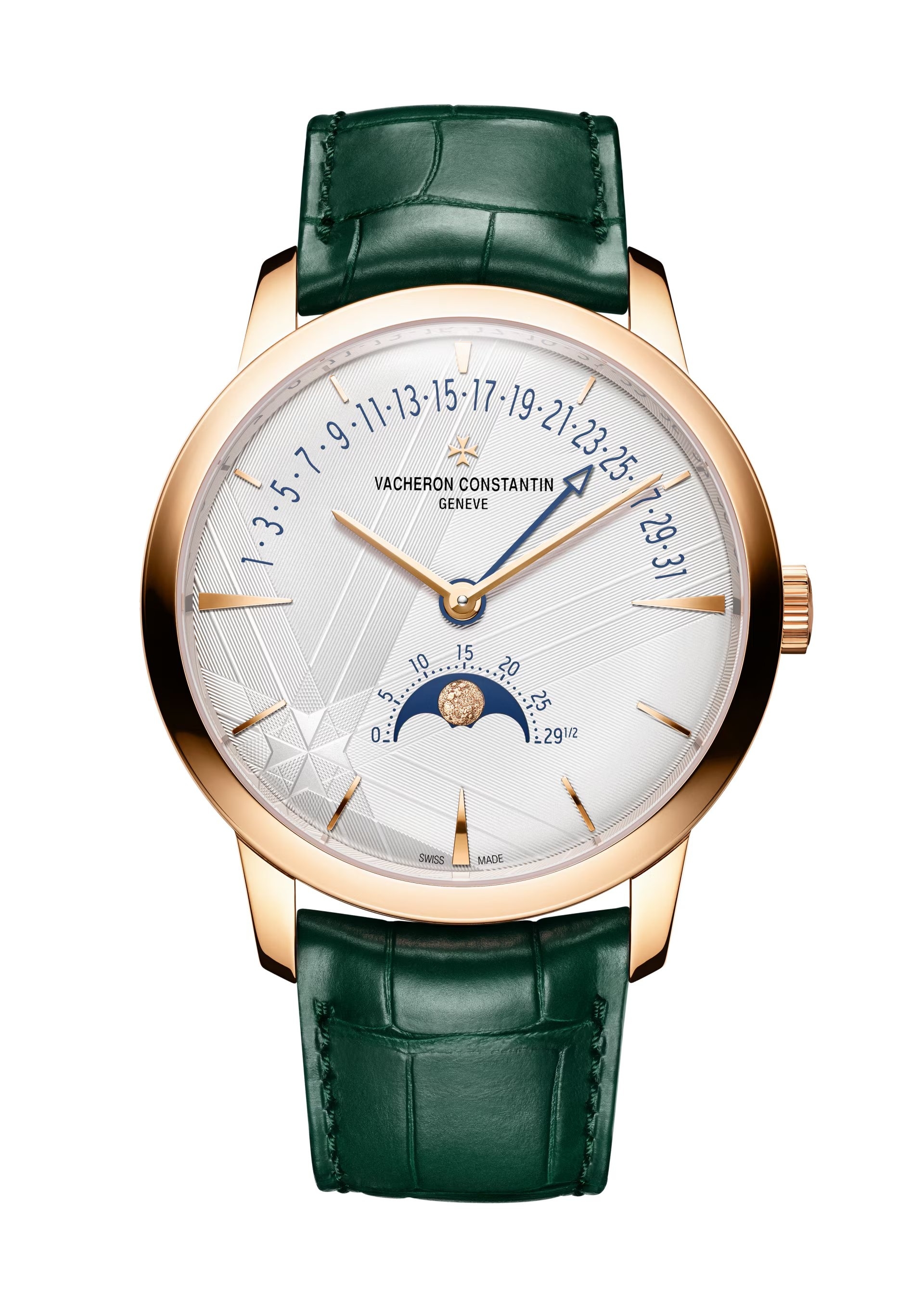 Vacheron Constantin Patrimony Fase Lunar y Fecha Retrograda 4010U/000R-H117 Oro Rosa 270.? Aniversario