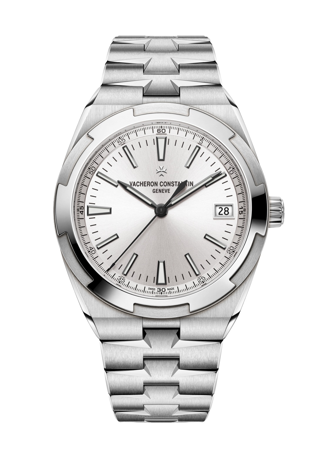 Vacheron Constantin Overseas Date 4520V/210A-B126 Acero Inoxidable Plata